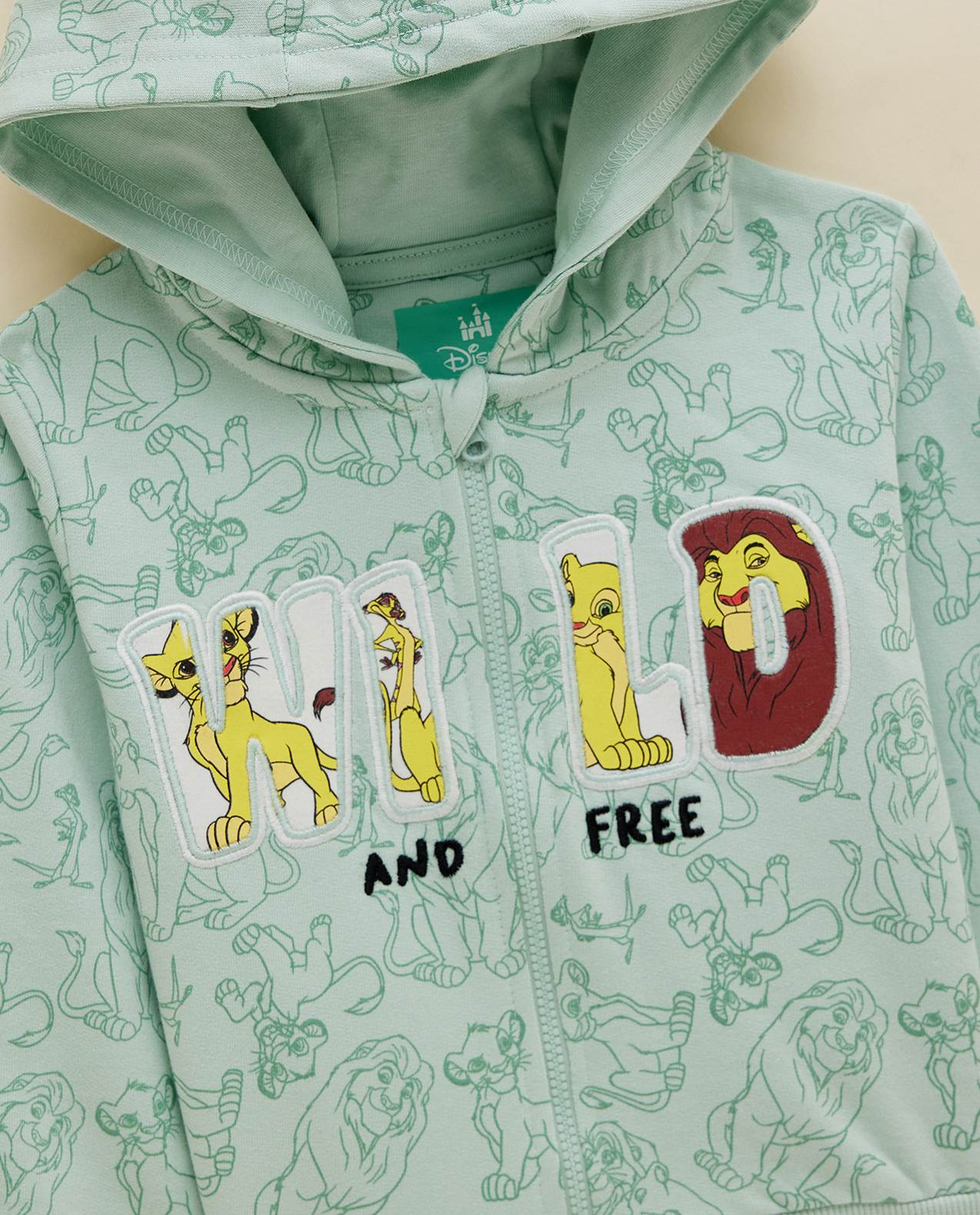 The Lion King Themed Hooded Jacket and Jogger Set