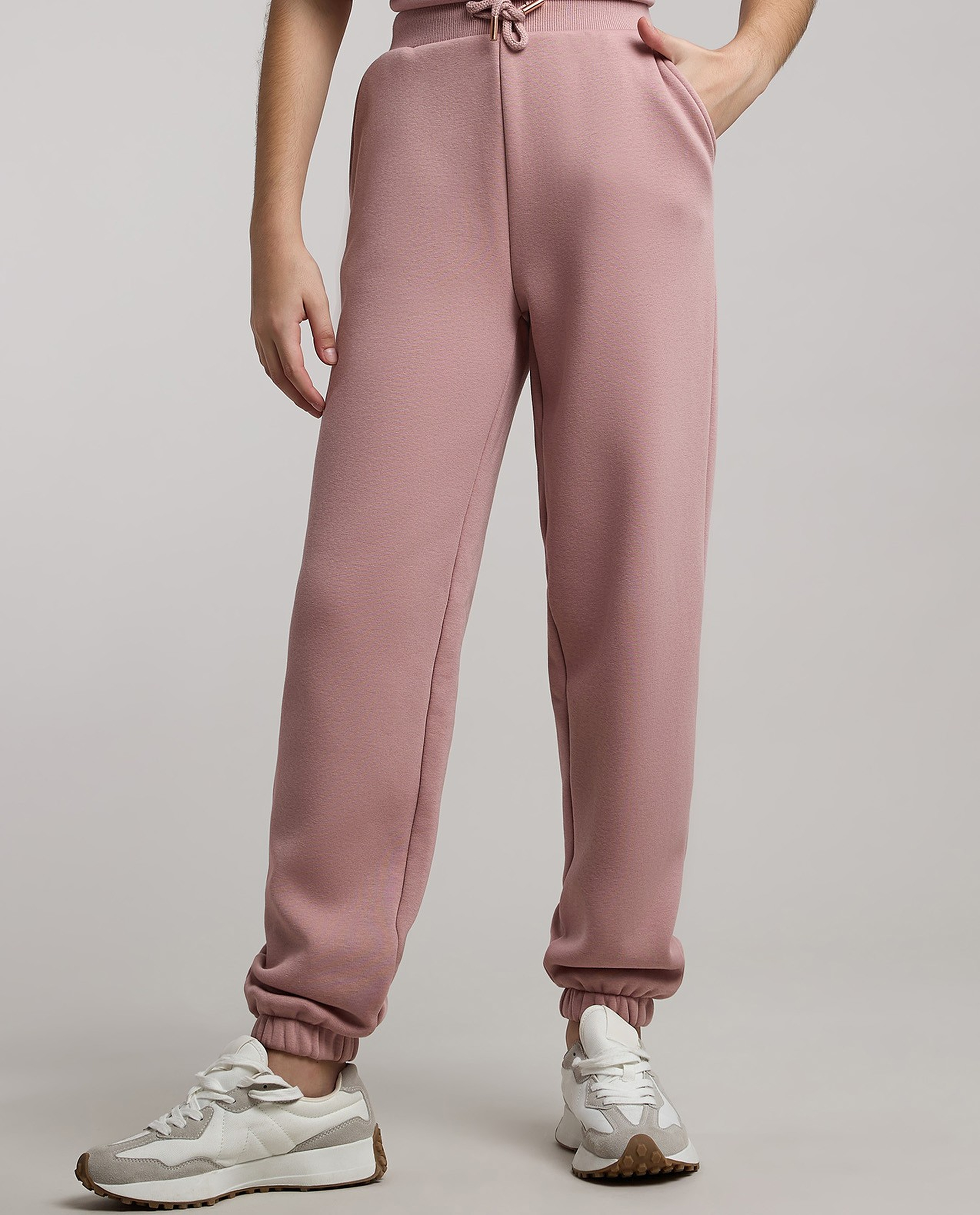 Embroidered Sweatshirt and Jogger Set