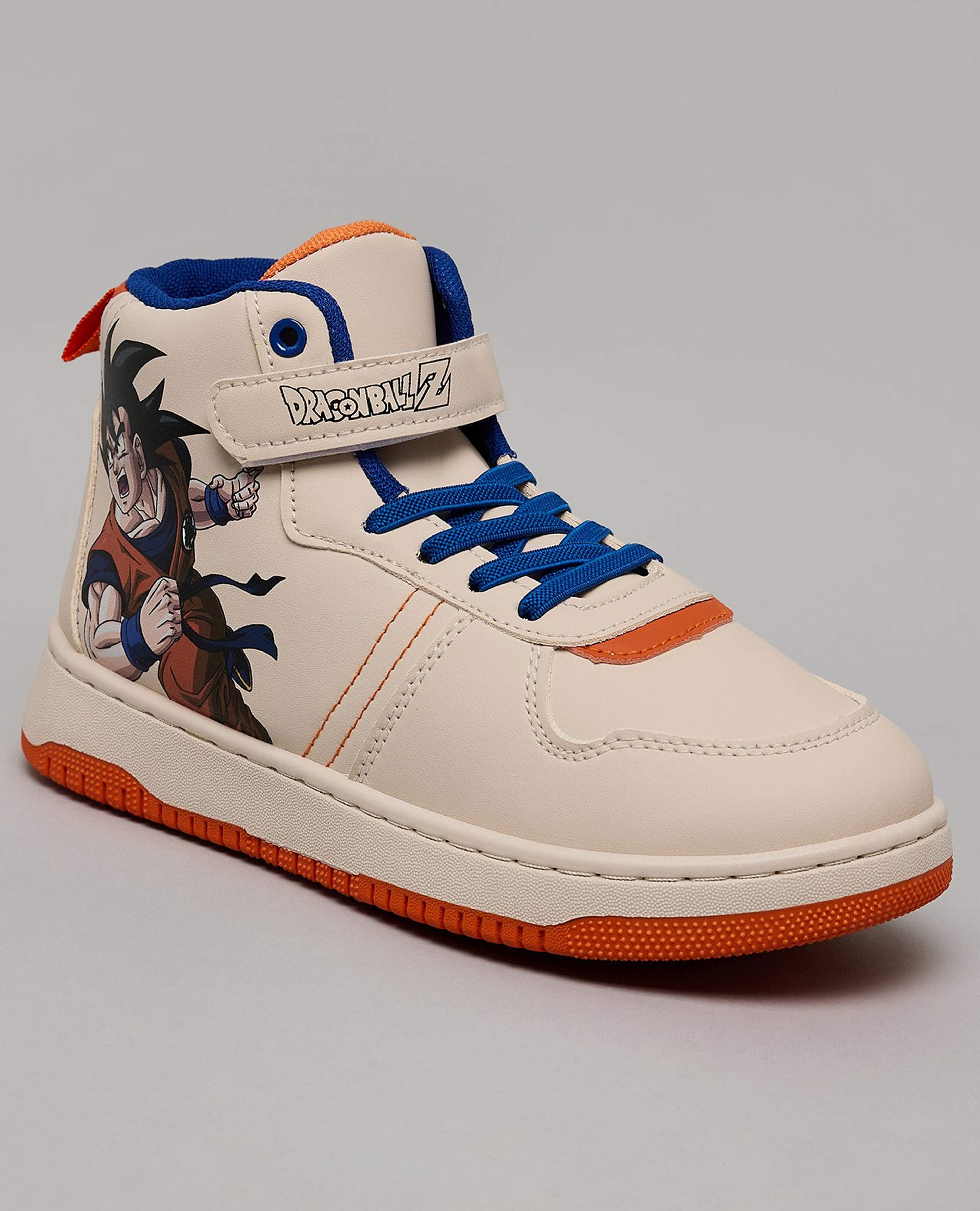 Dragonball Z Printed High Top Sneakers