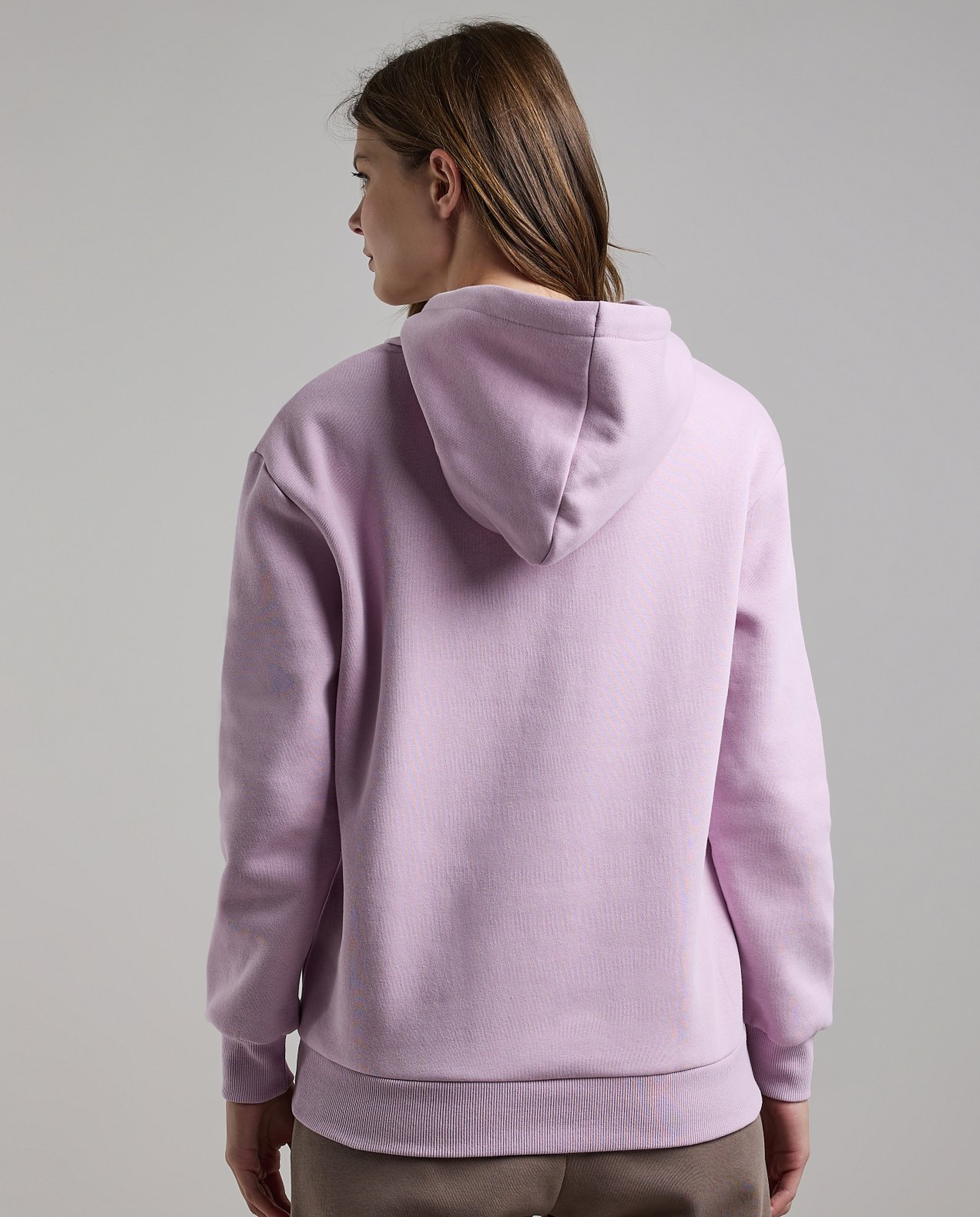 Printed Hoodie with Long Sleeves