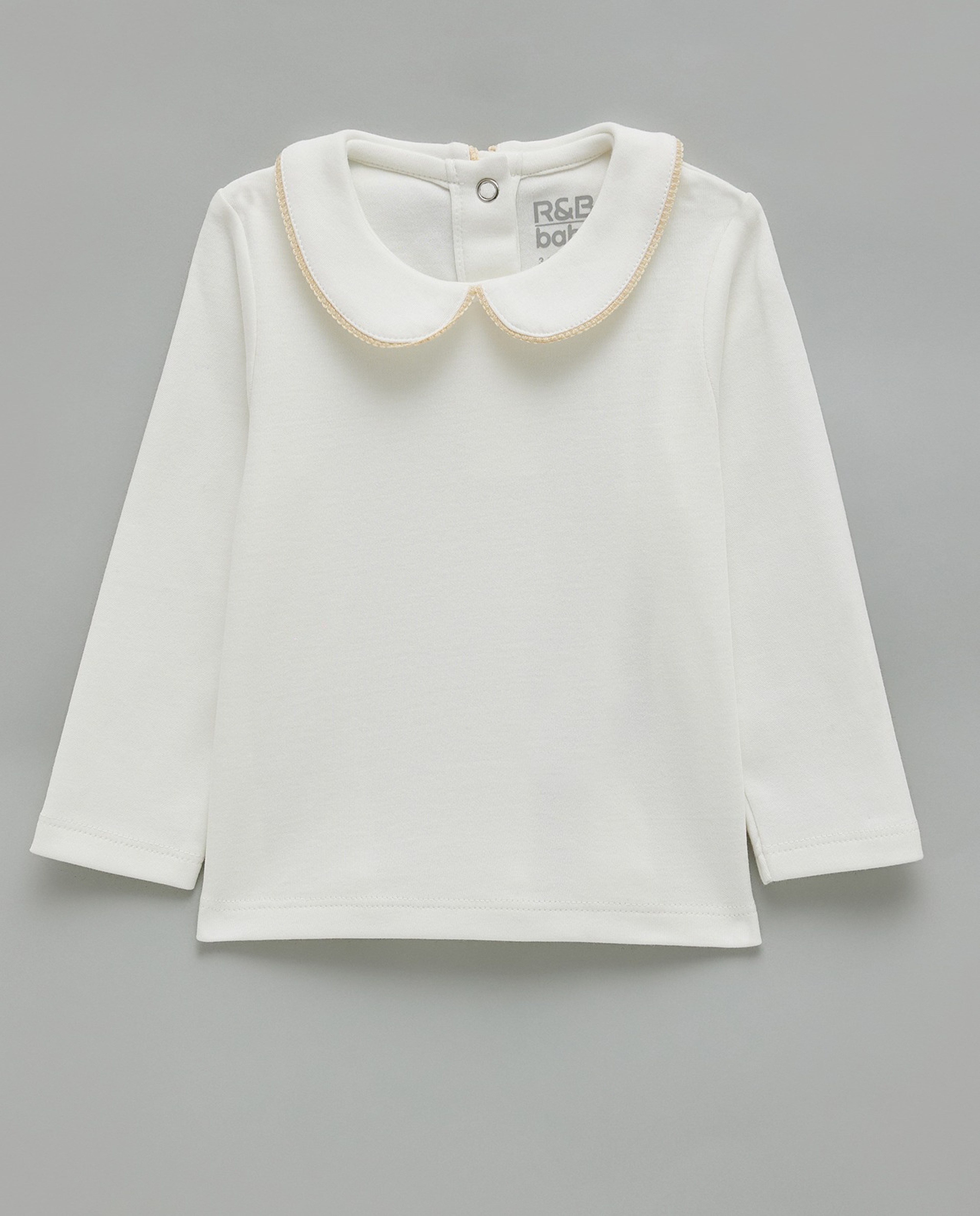 Solid Top and Pinafore Dress Set