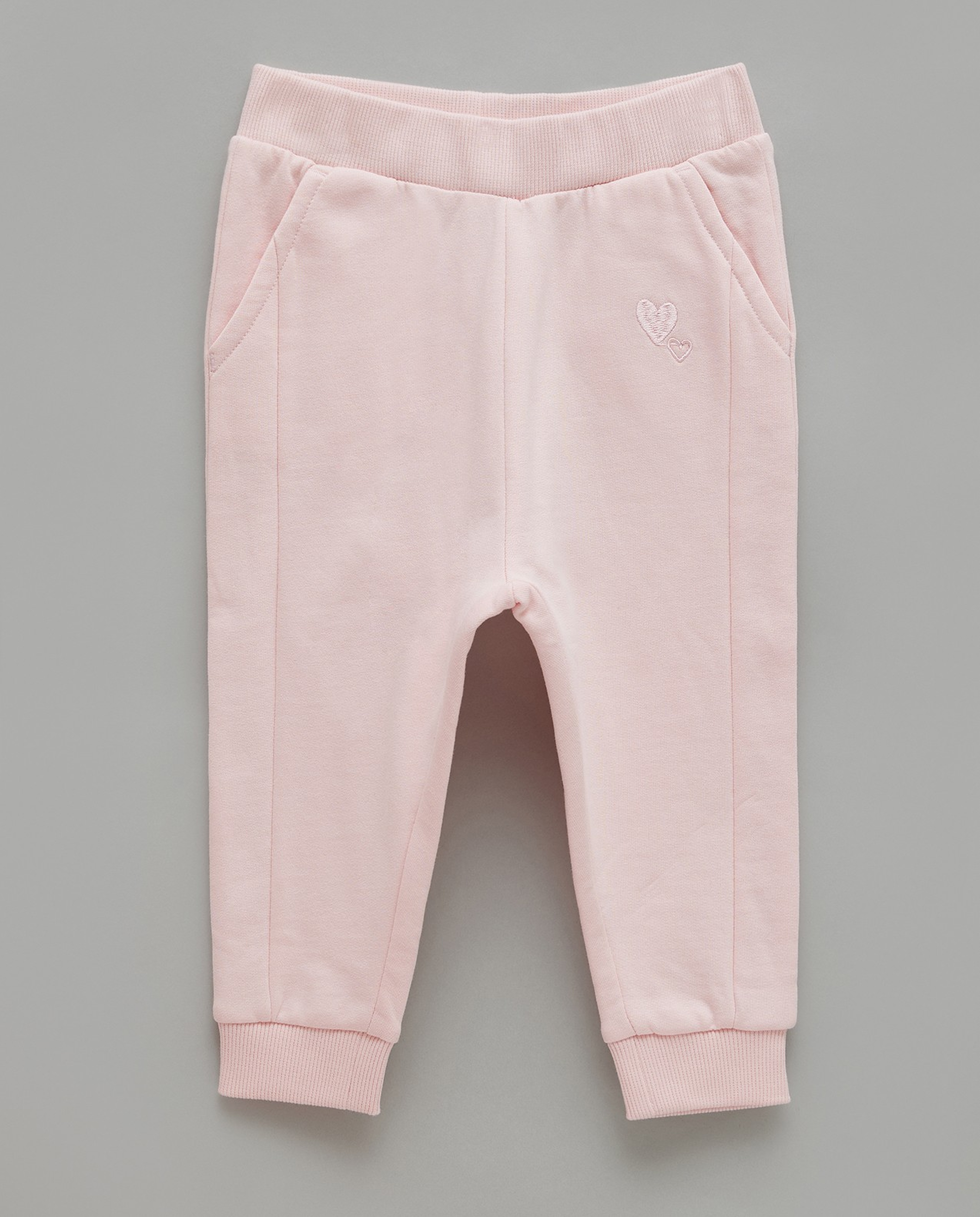 Embroidered Sweatsuit Set