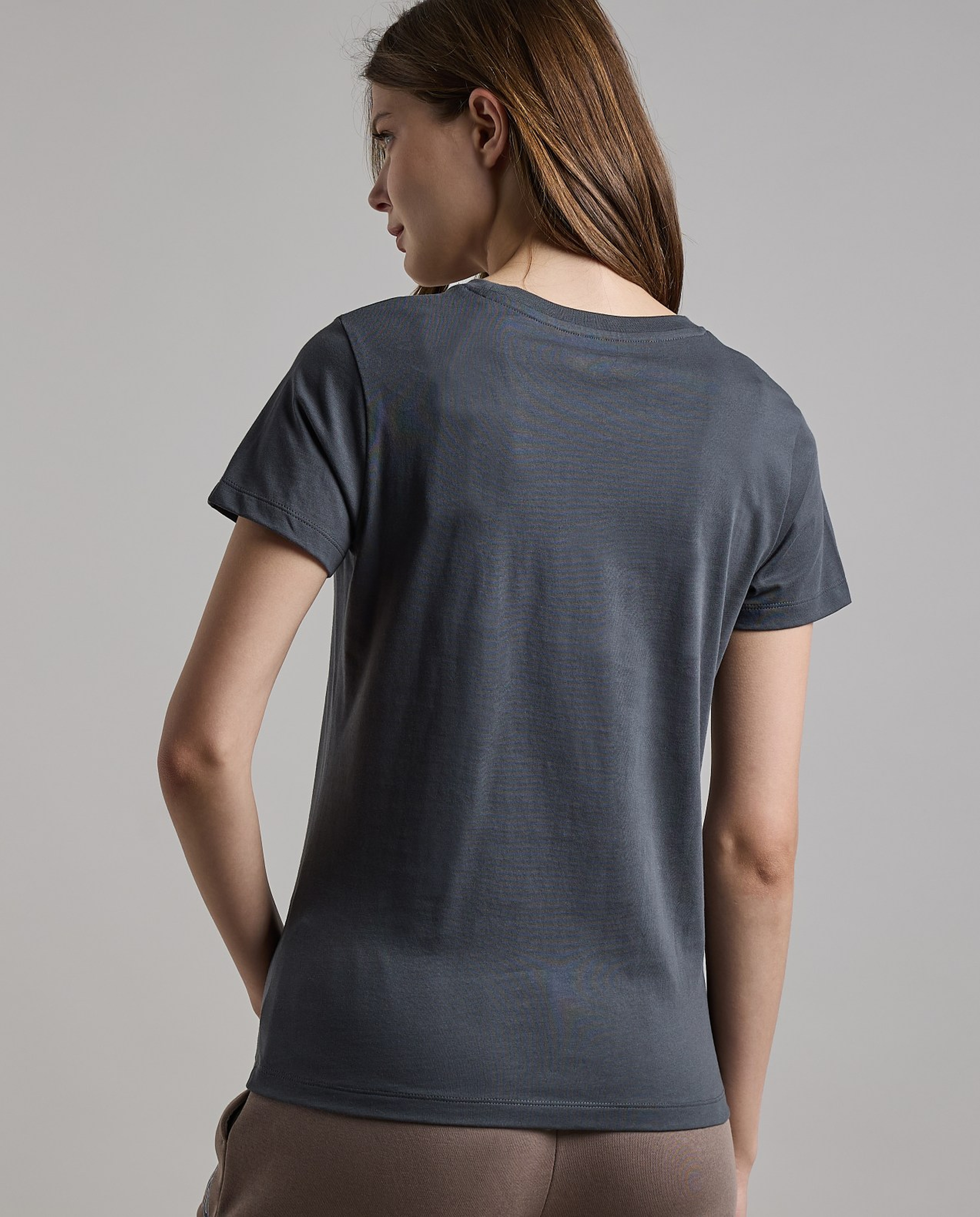 Printed T-Shirt with Crew Neck and Short Sleeves