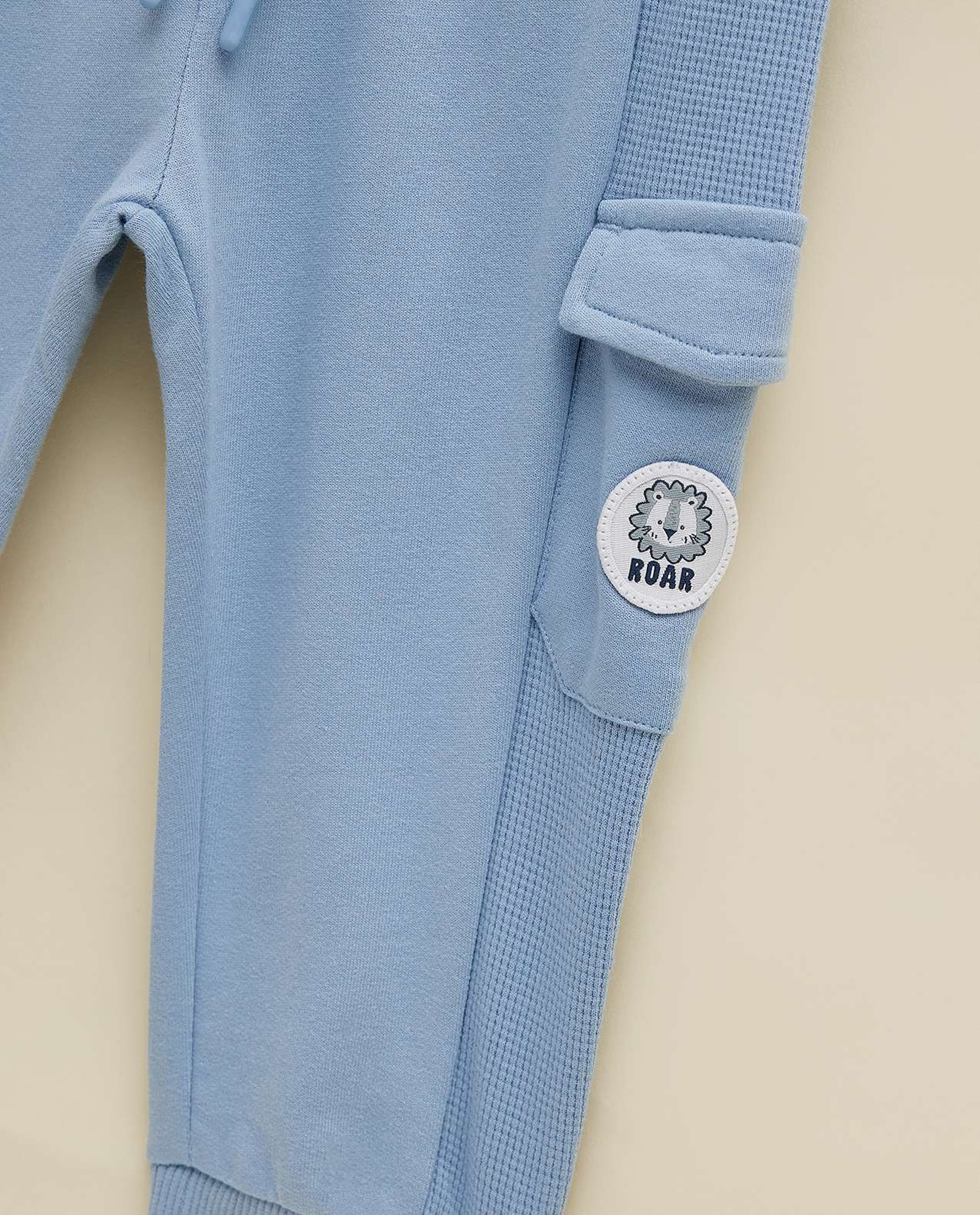 Color Block Sweatshirt and Jogger Set