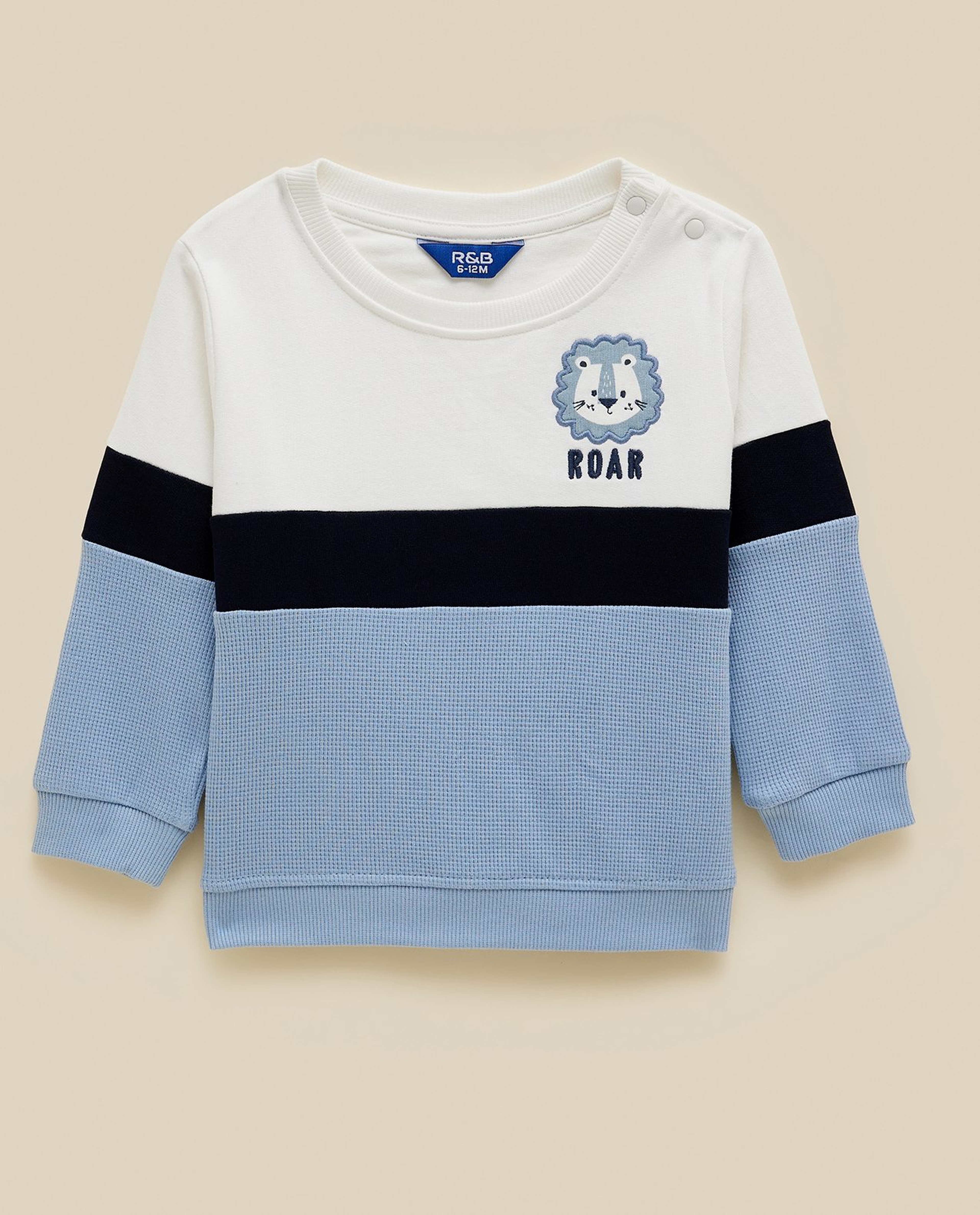 Color Block Sweatshirt and Jogger Set