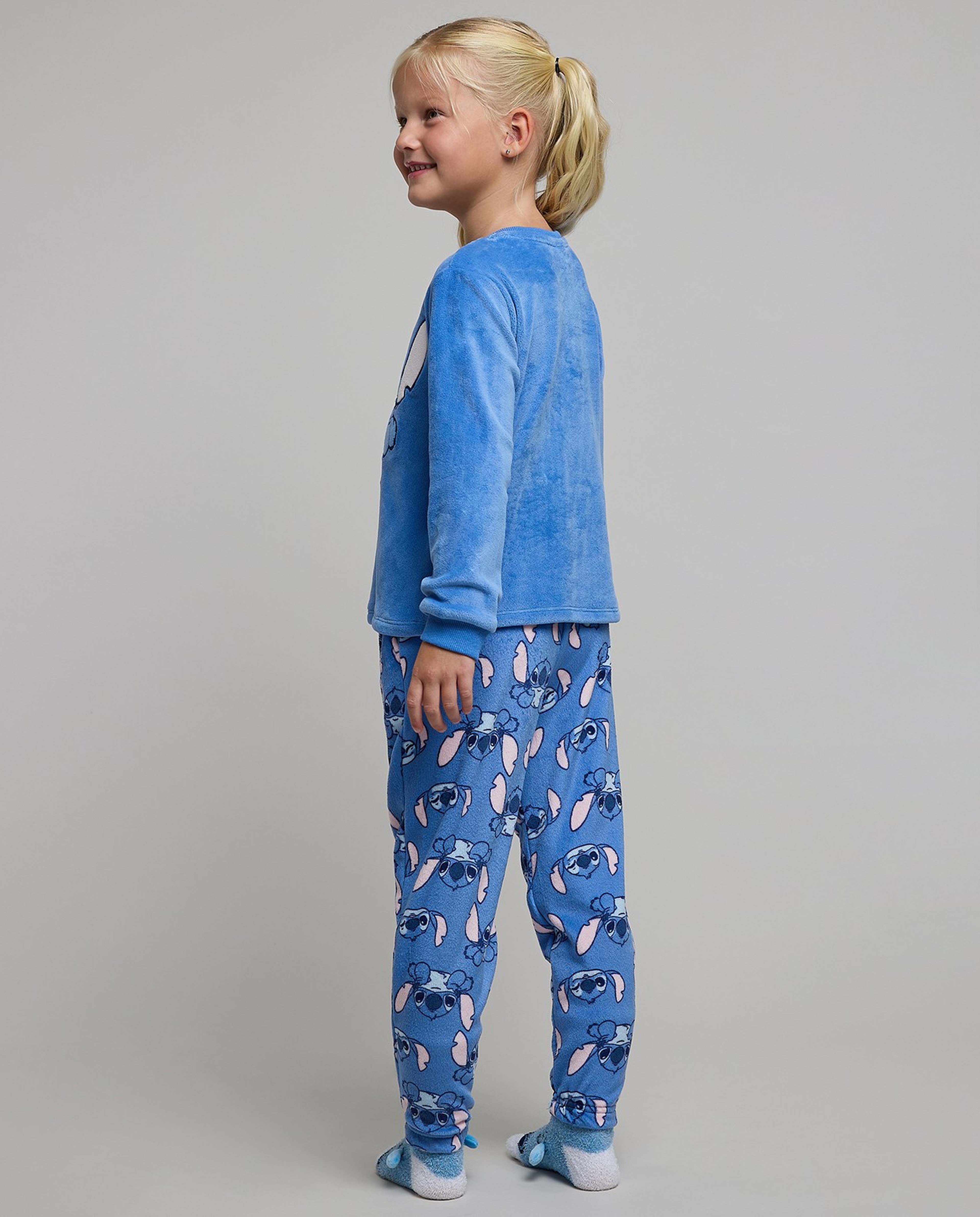 Stitch Embroidered Pyjama Set