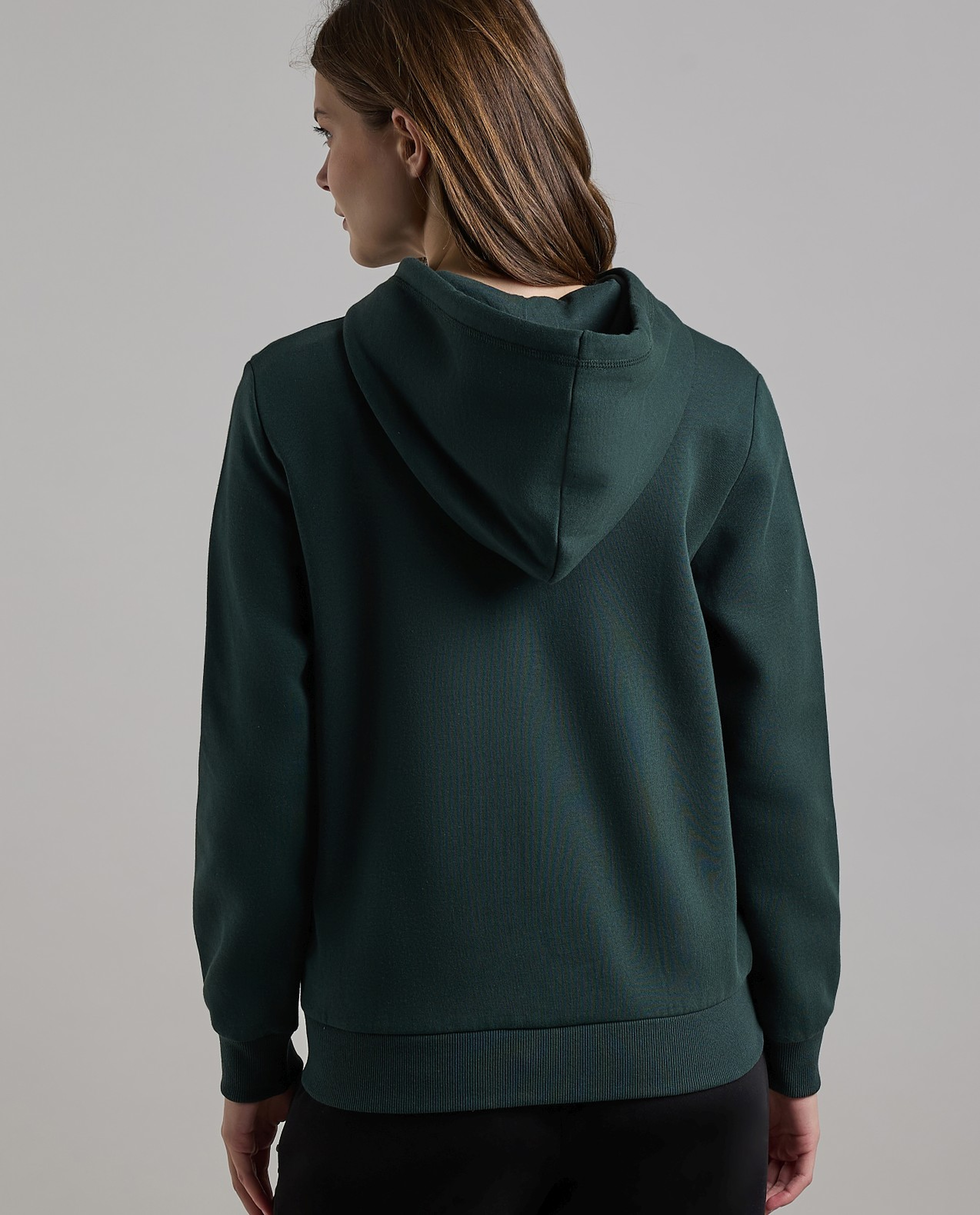 Printed Hooded Jacket with Long Sleeves