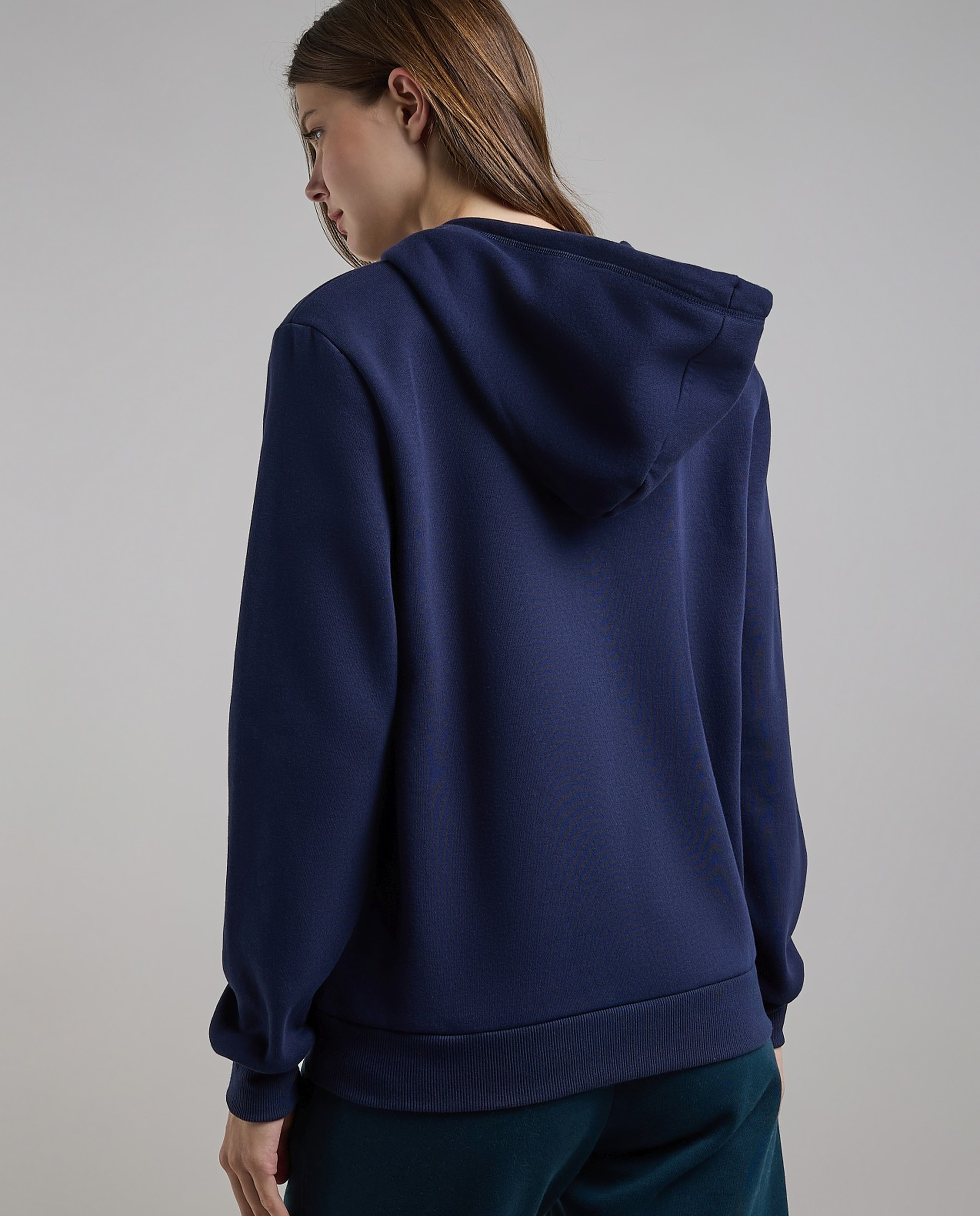 Printed Hooded Jacket with Long Sleeves