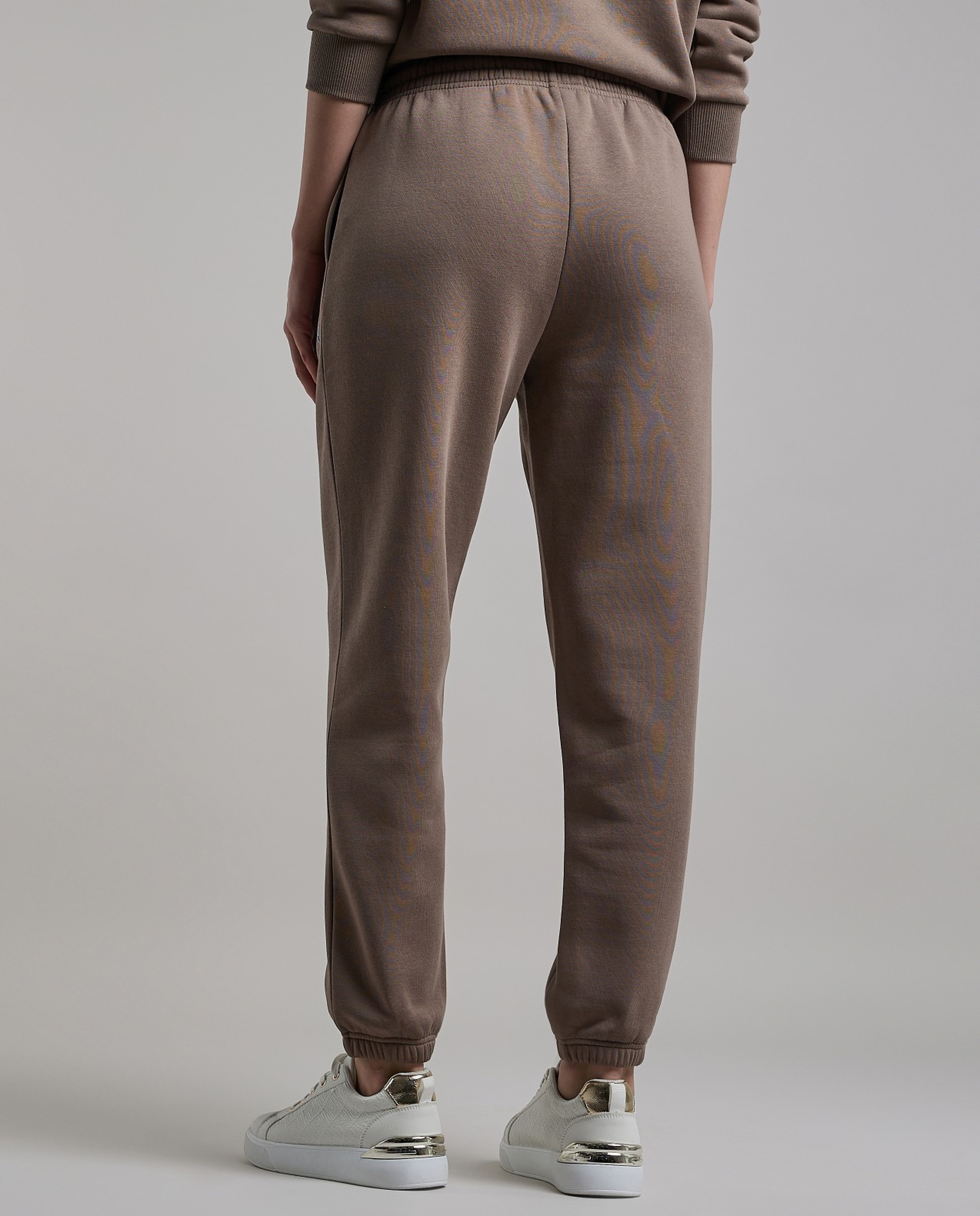 Print Detail Joggers with Drawstring Waist