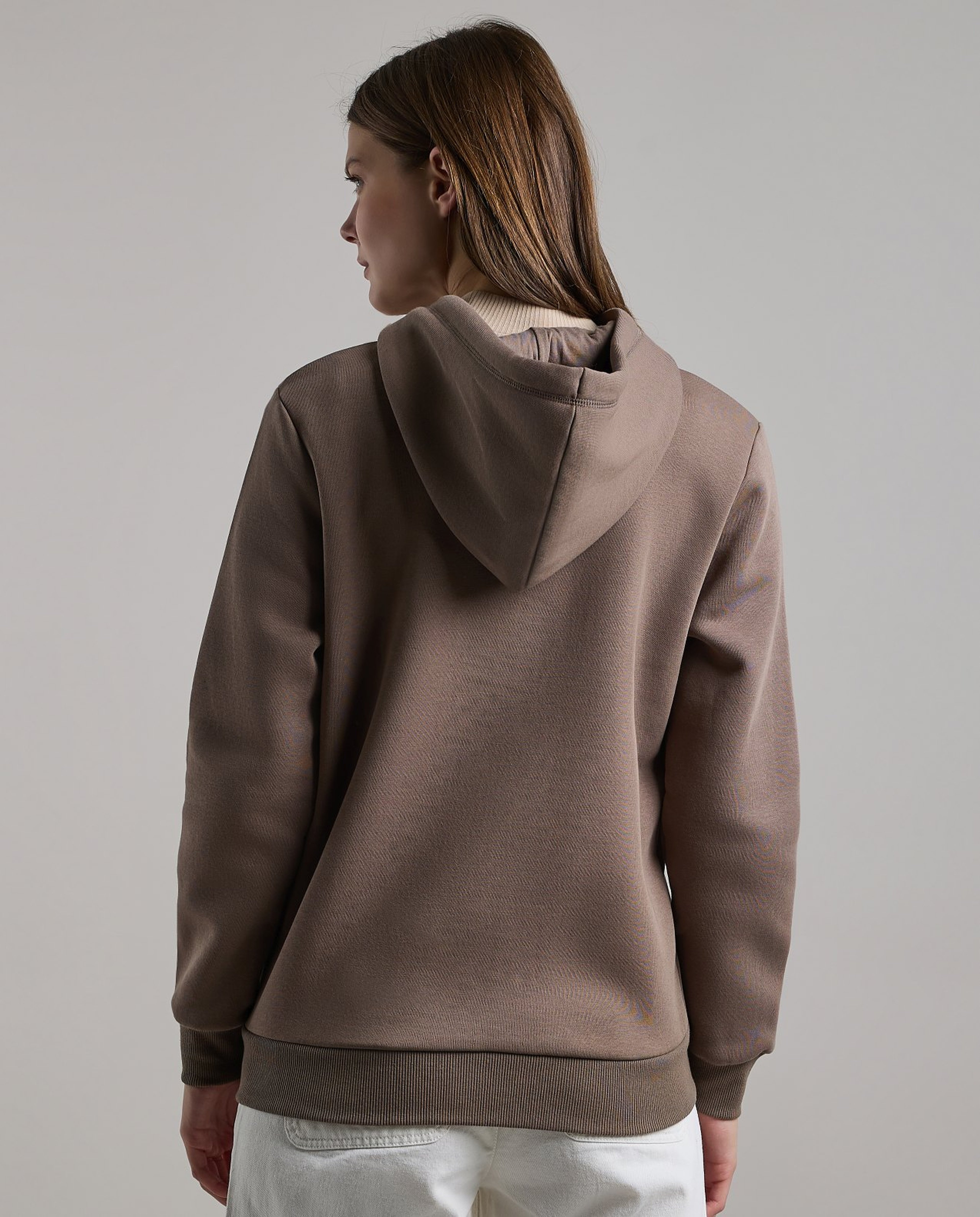 Printed Hooded Jacket with Long Sleeves