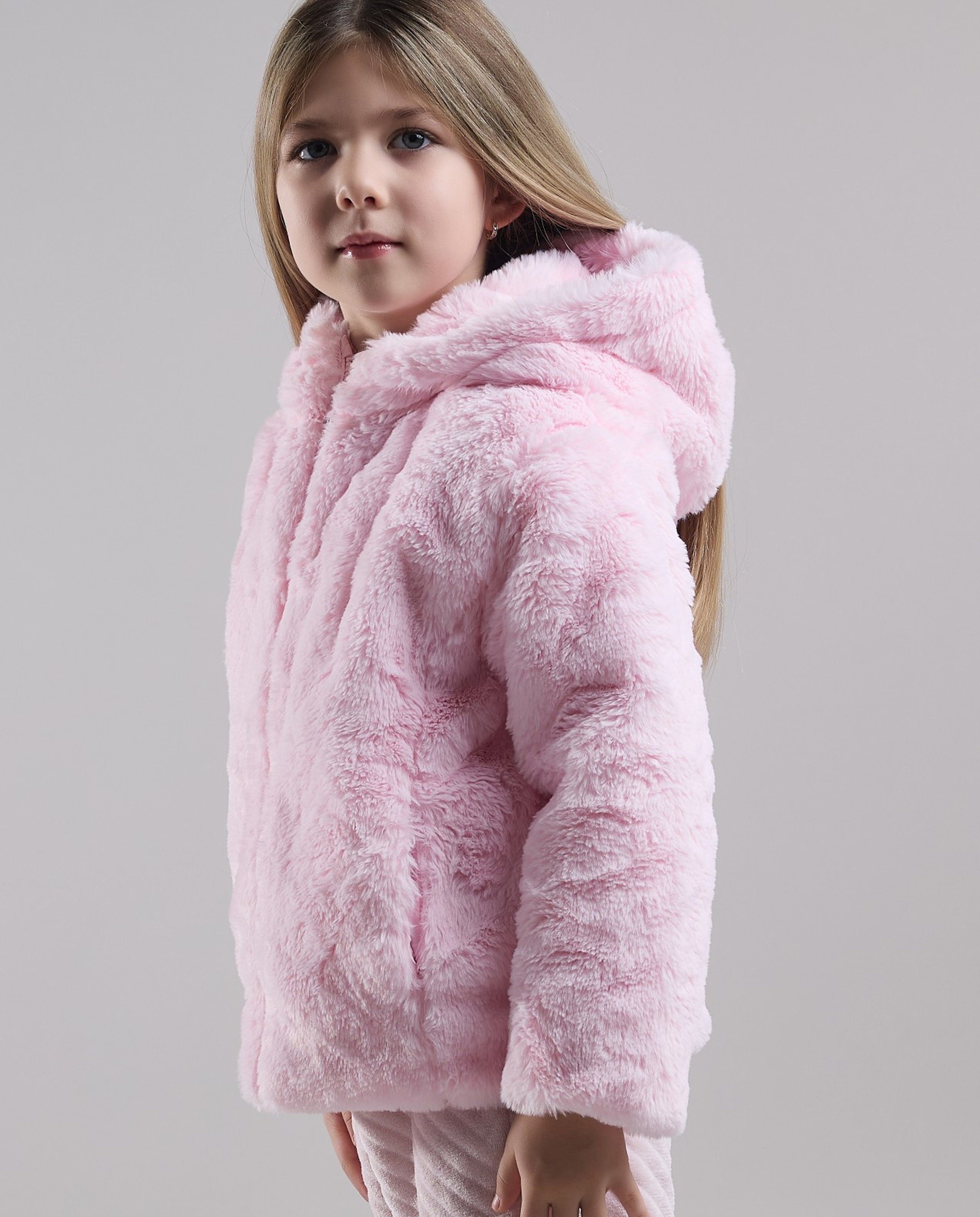 Zippered Long Sleeves Hooded Jacket