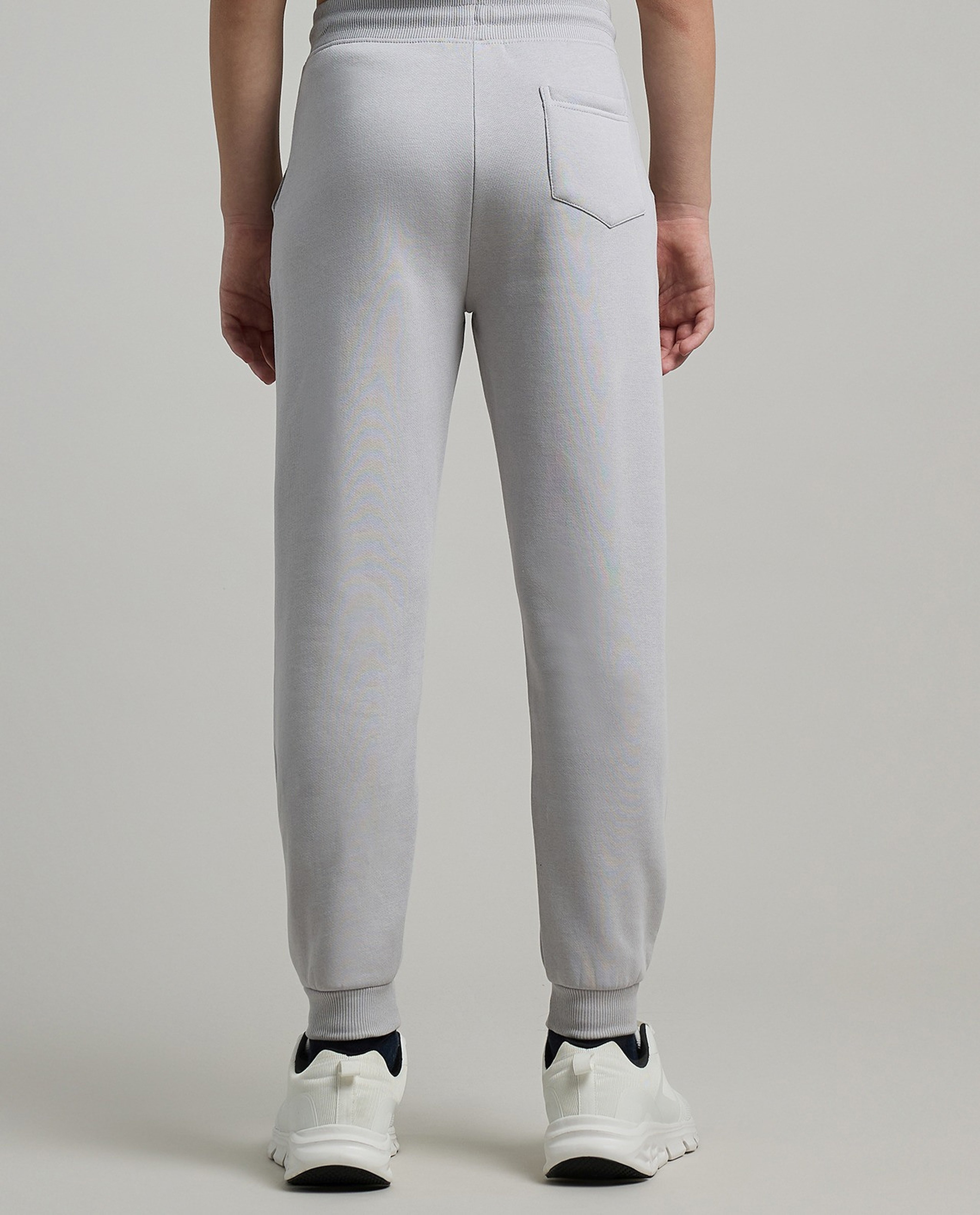 Printed Joggers with Drawstring Waist