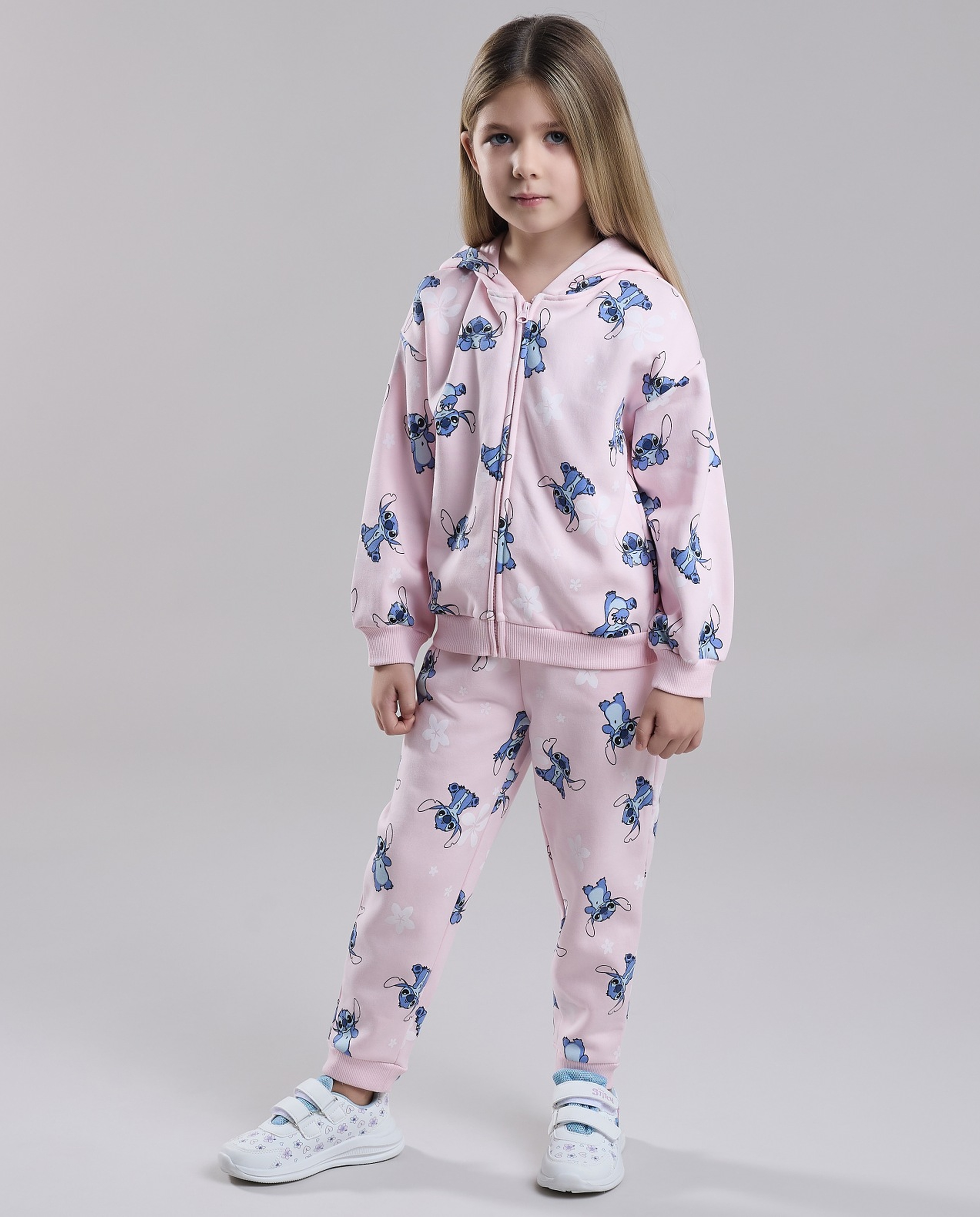 Stitch Detail Hooded Clothing Set