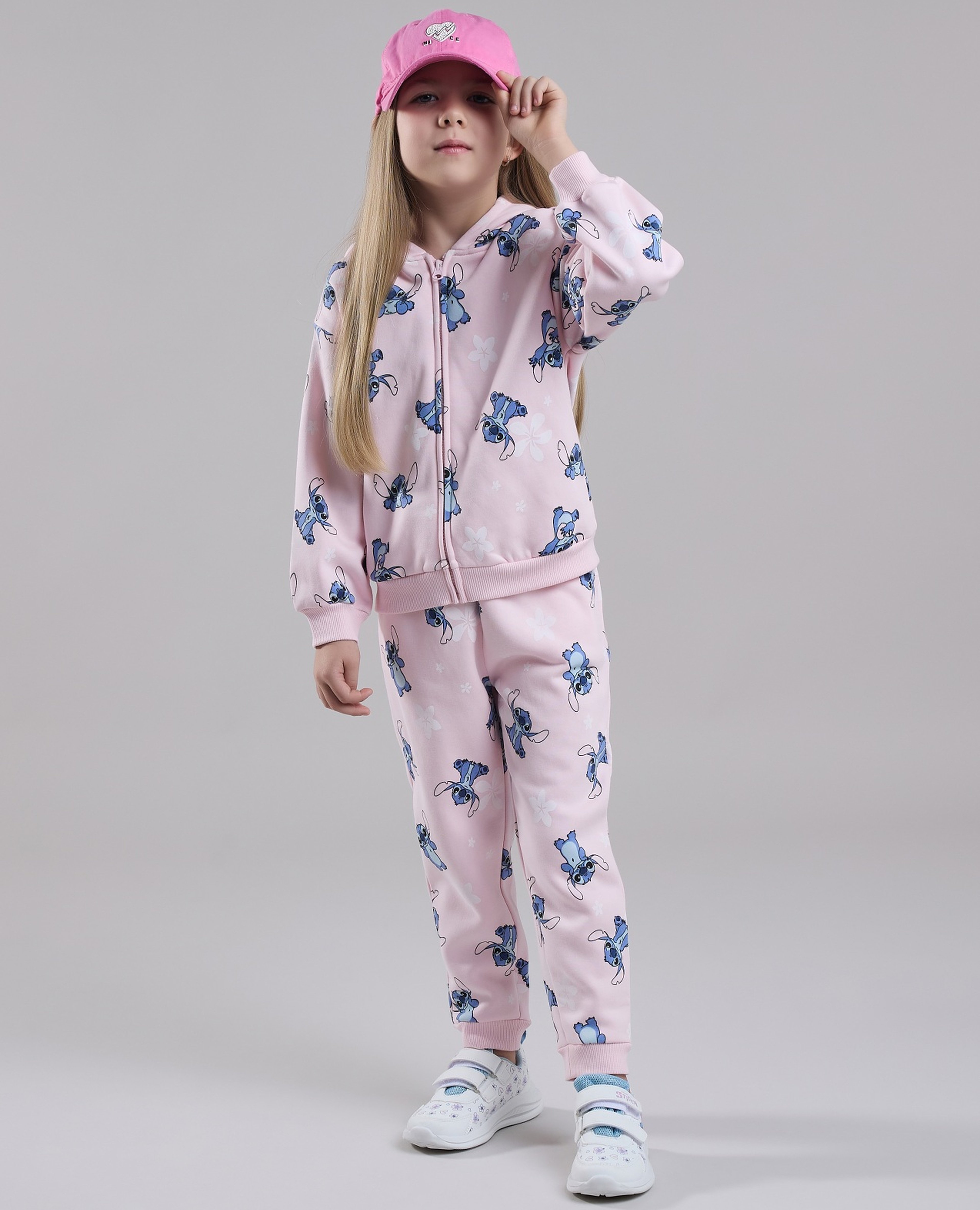 Stitch Detail Hooded Clothing Set