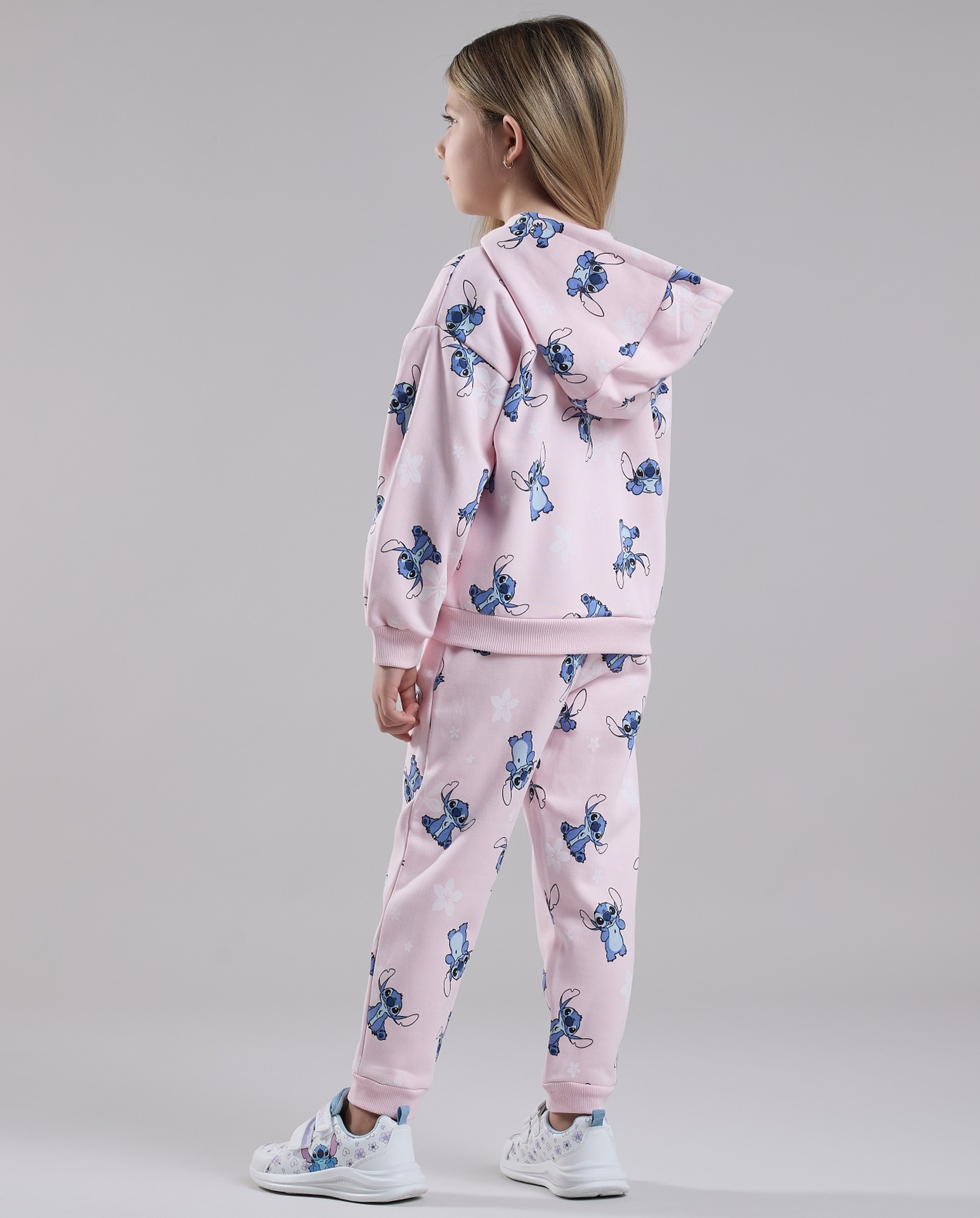 Stitch Detail Hooded Clothing Set