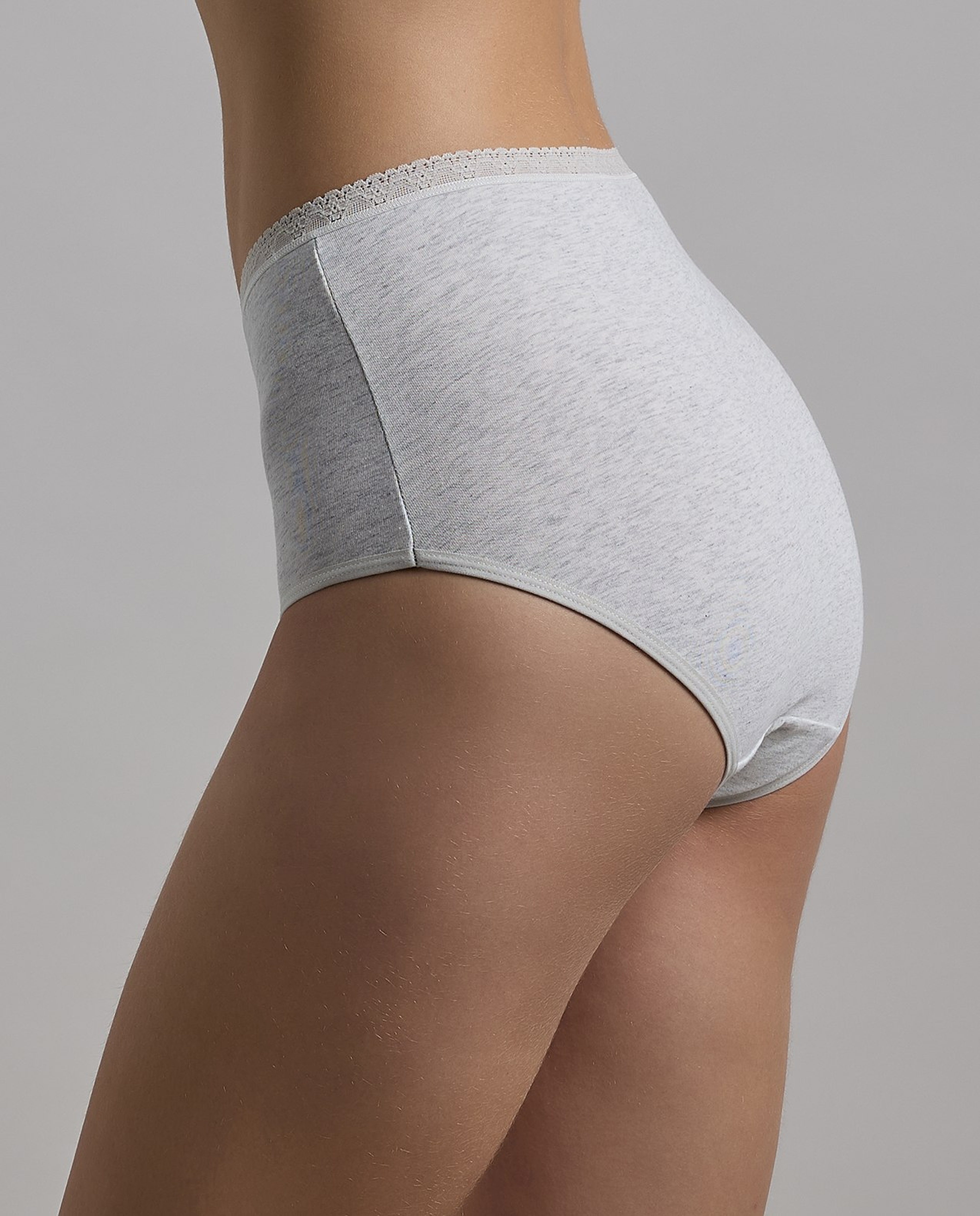 5 Pack Solid Full Briefs