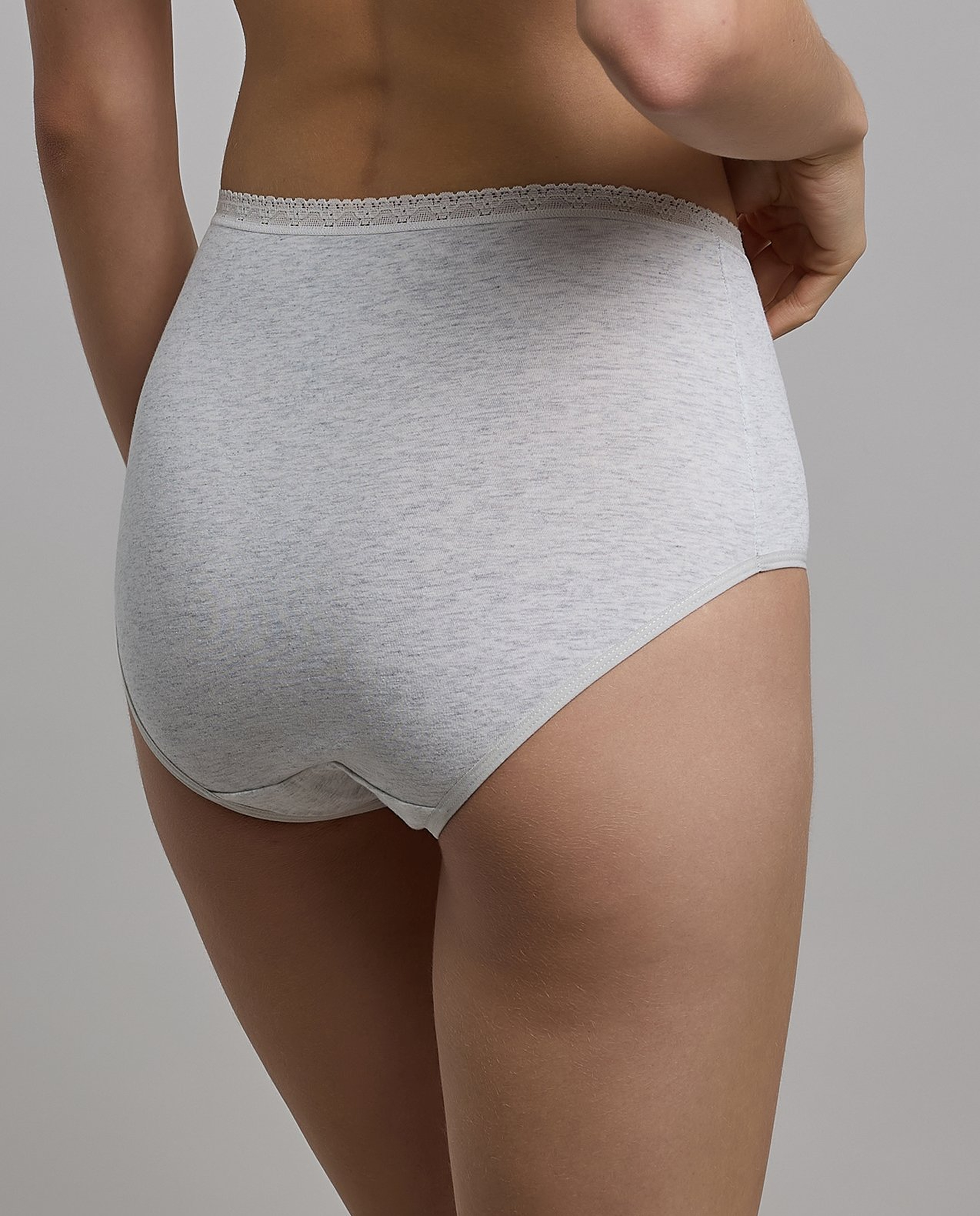 5 Pack Solid Full Briefs