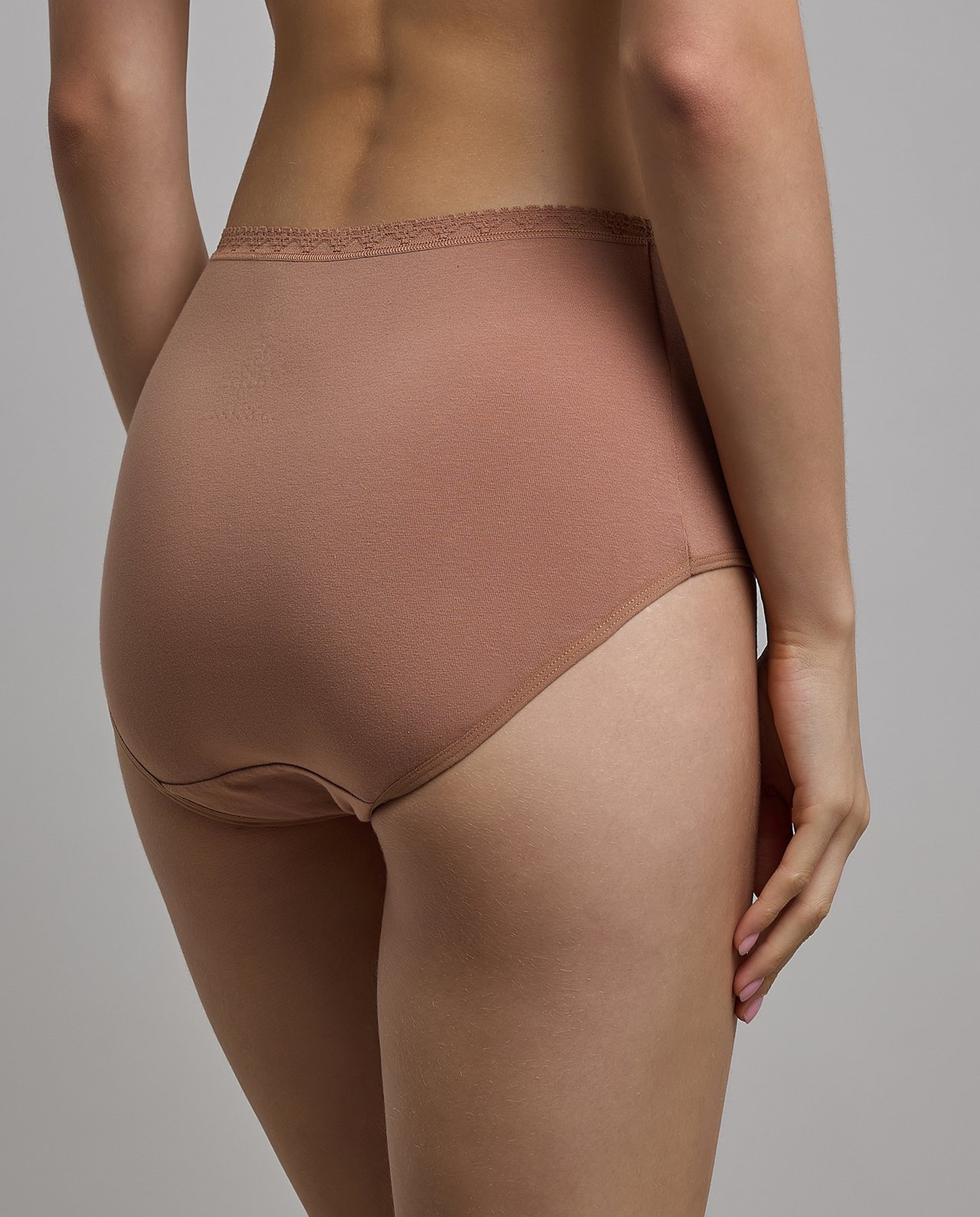 5 Pack Solid Full Briefs