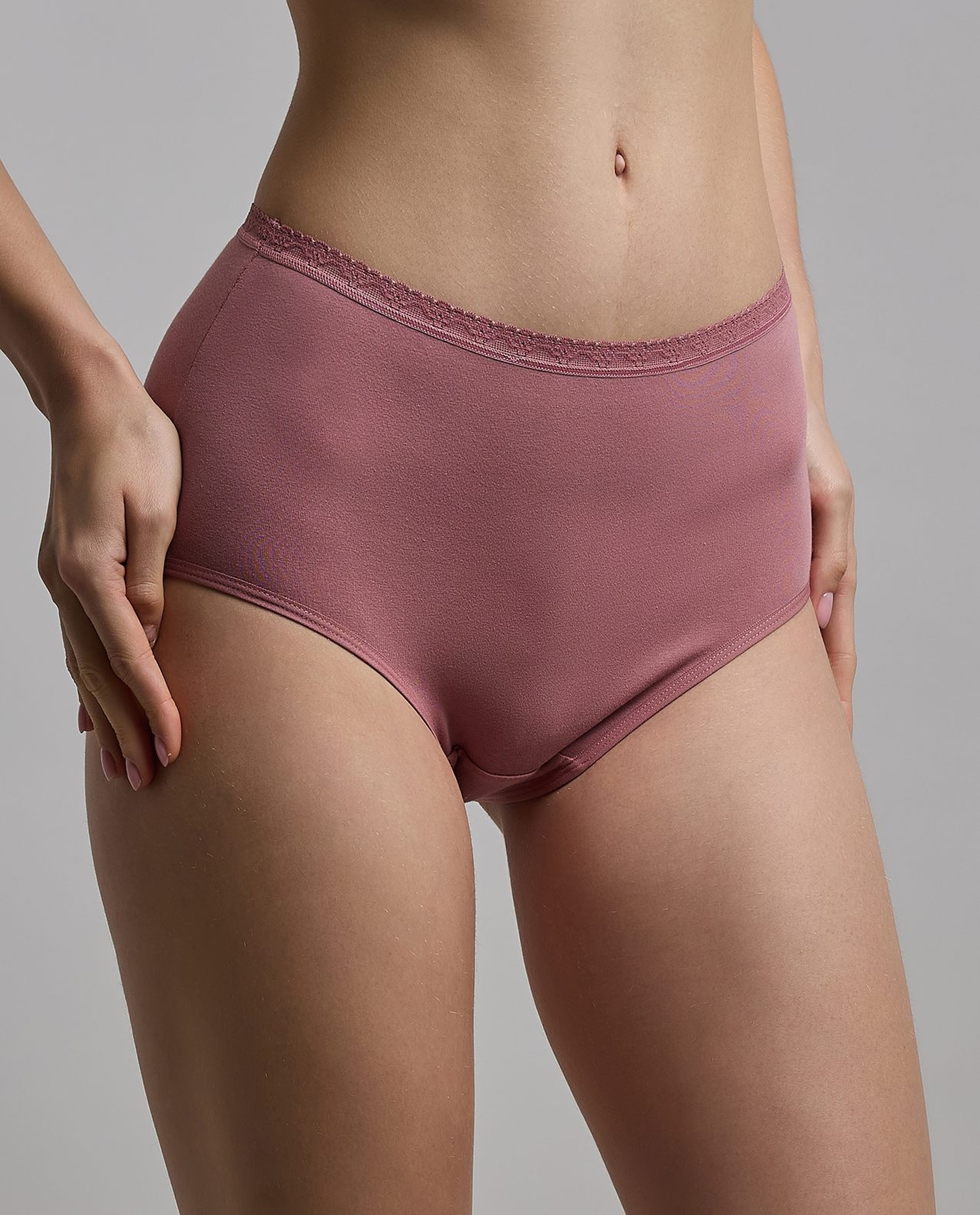 5 Pack Solid Full Briefs