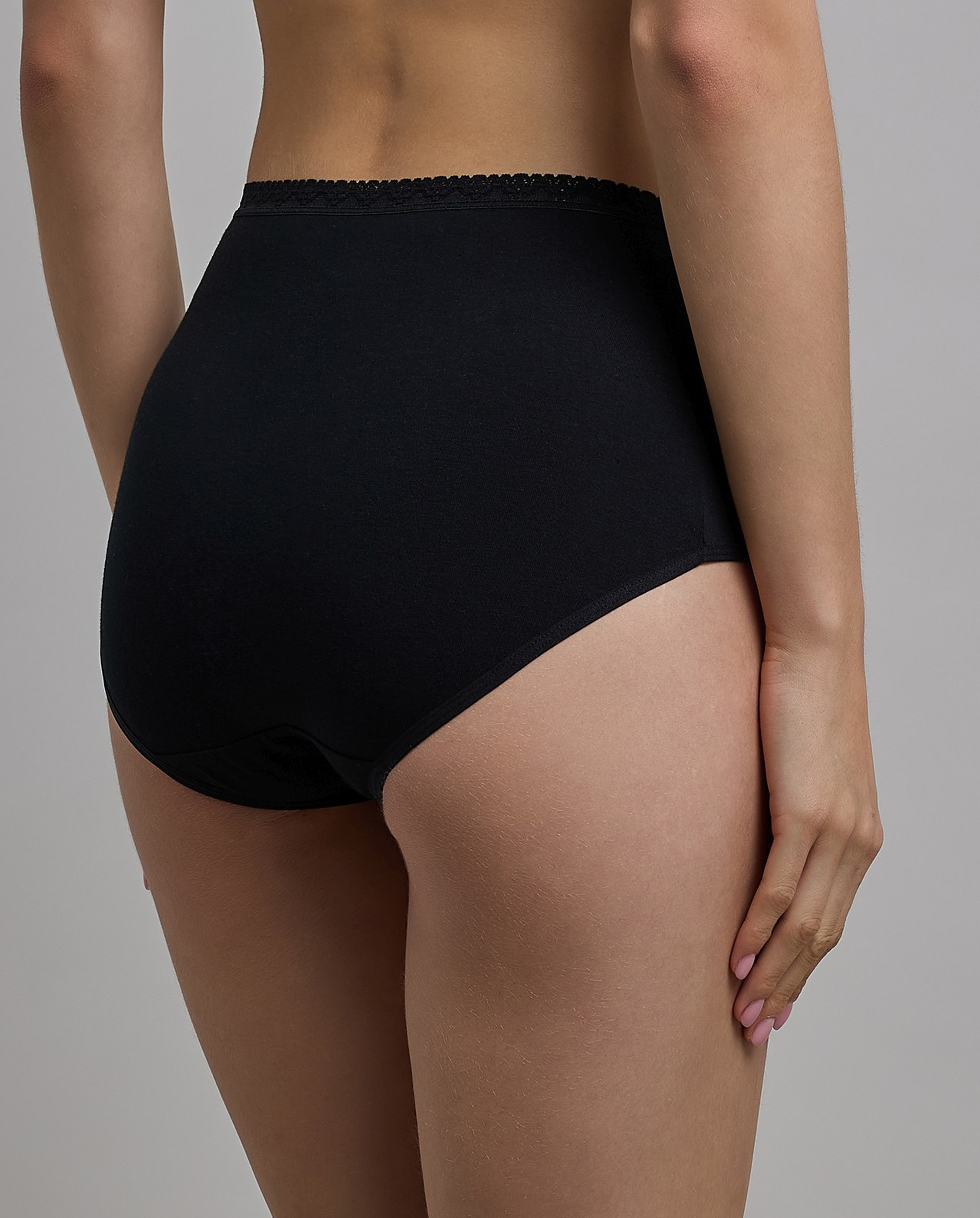 5 Pack Solid Full Briefs