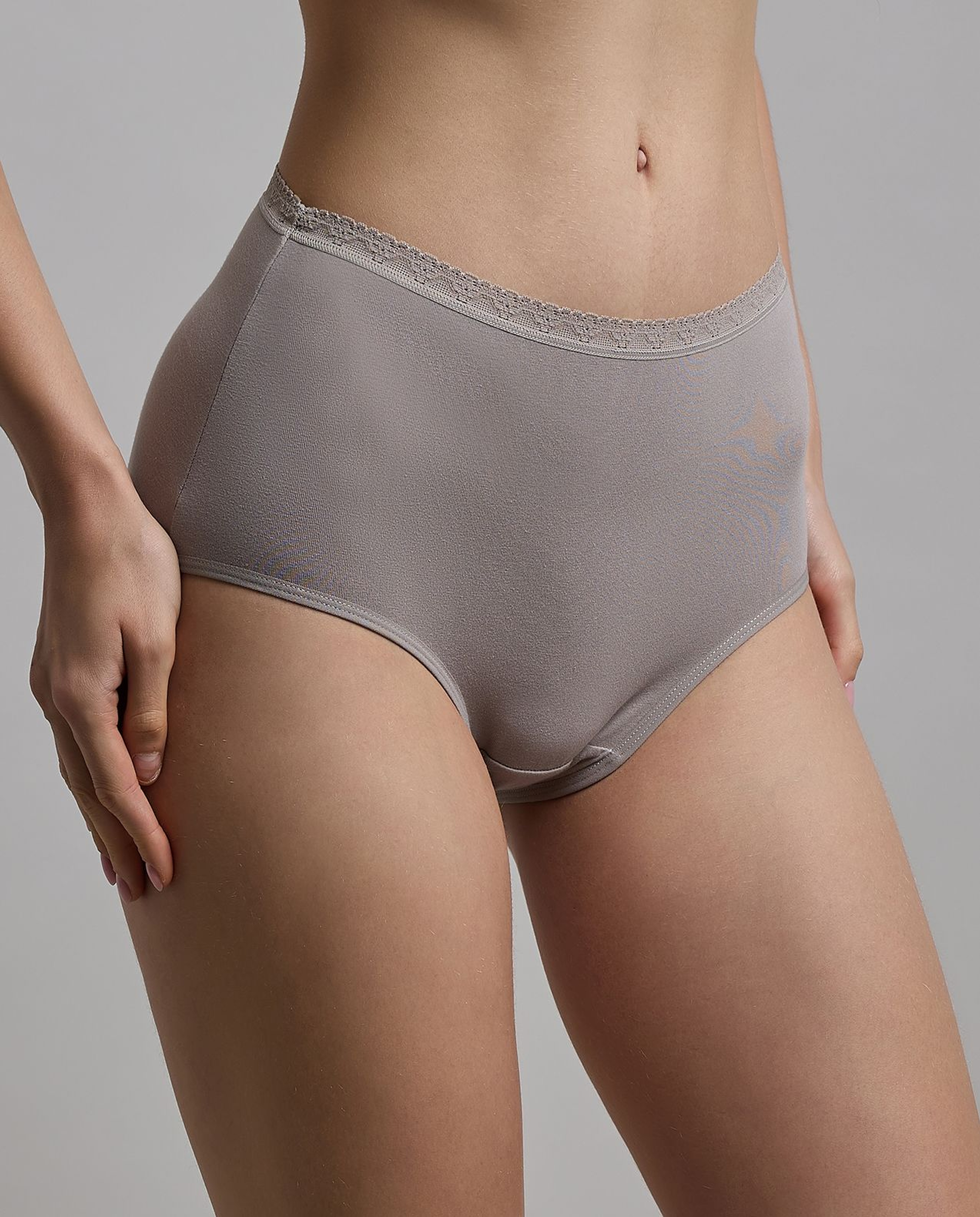 5 Pack Solid Full Briefs