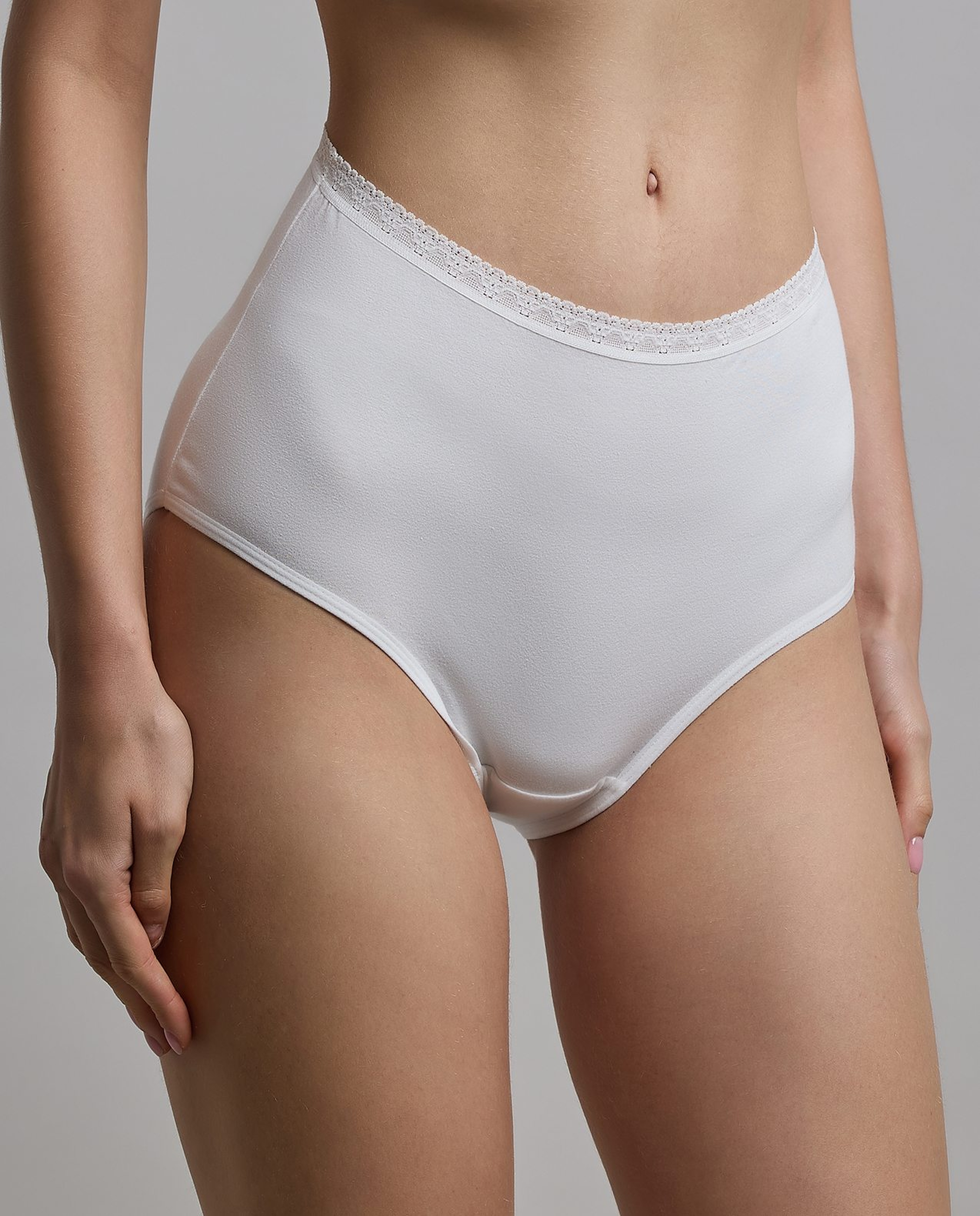 5 Pack Solid Full Briefs