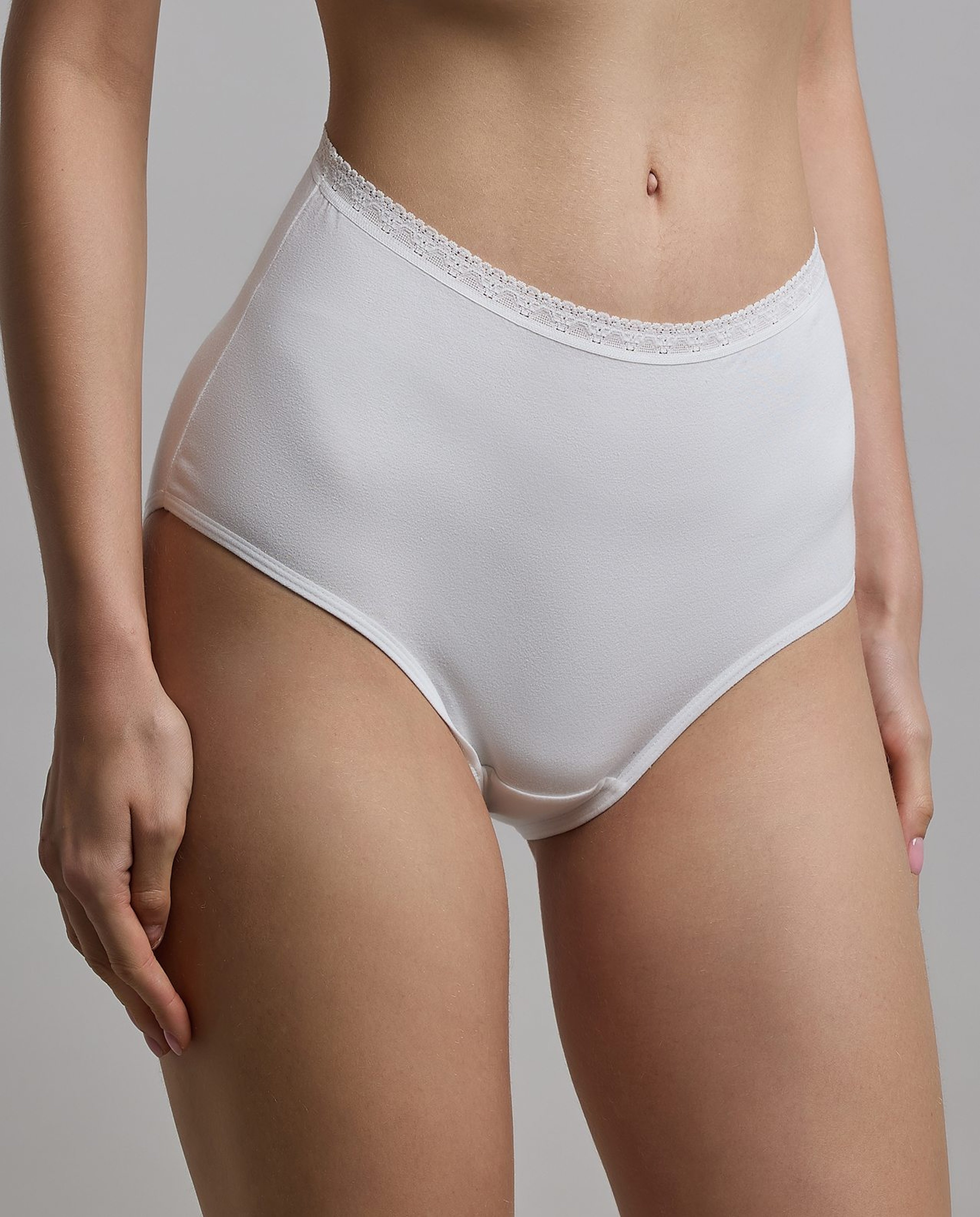 5 Pack Solid Full Briefs