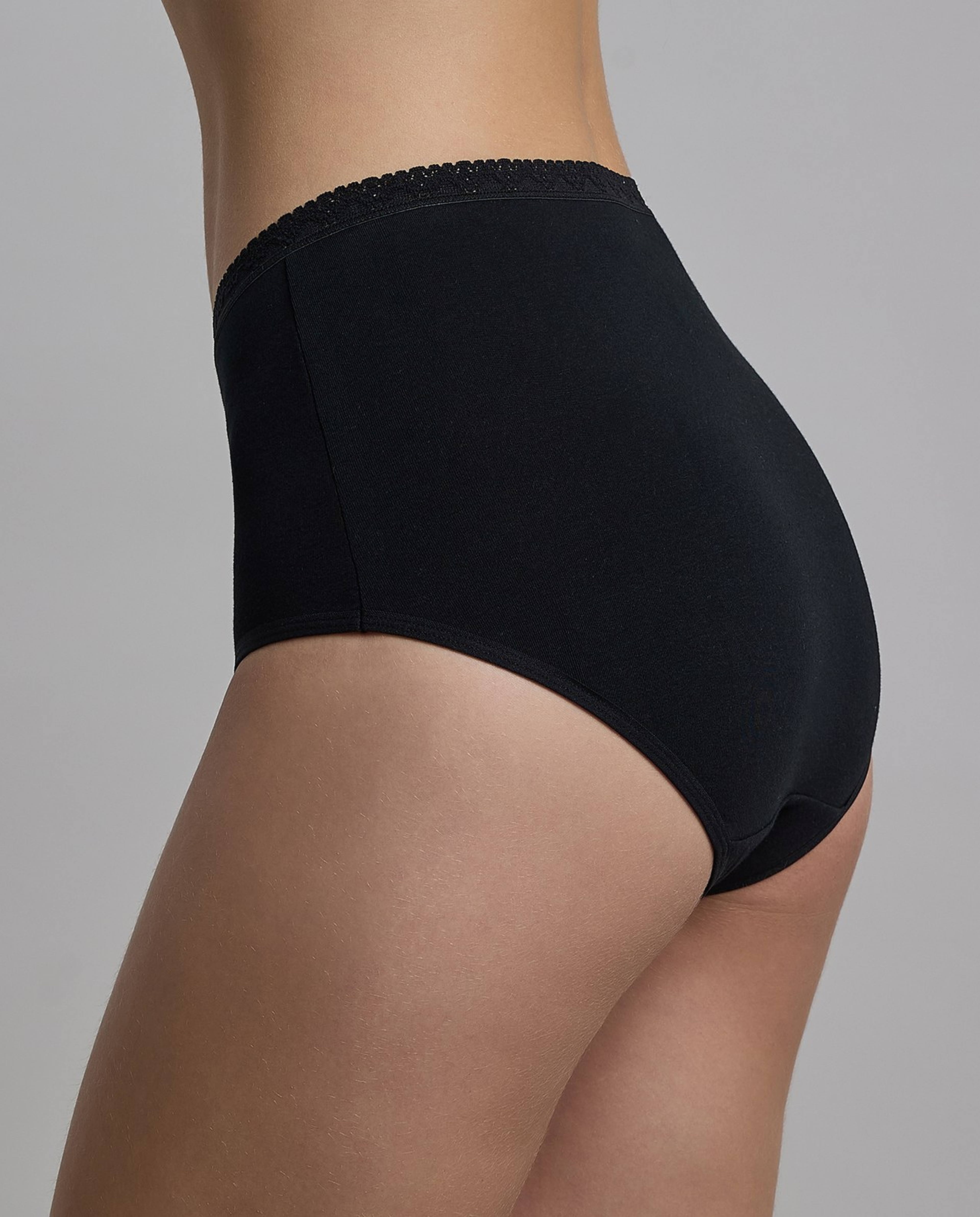 5 Pack Solid Full Briefs