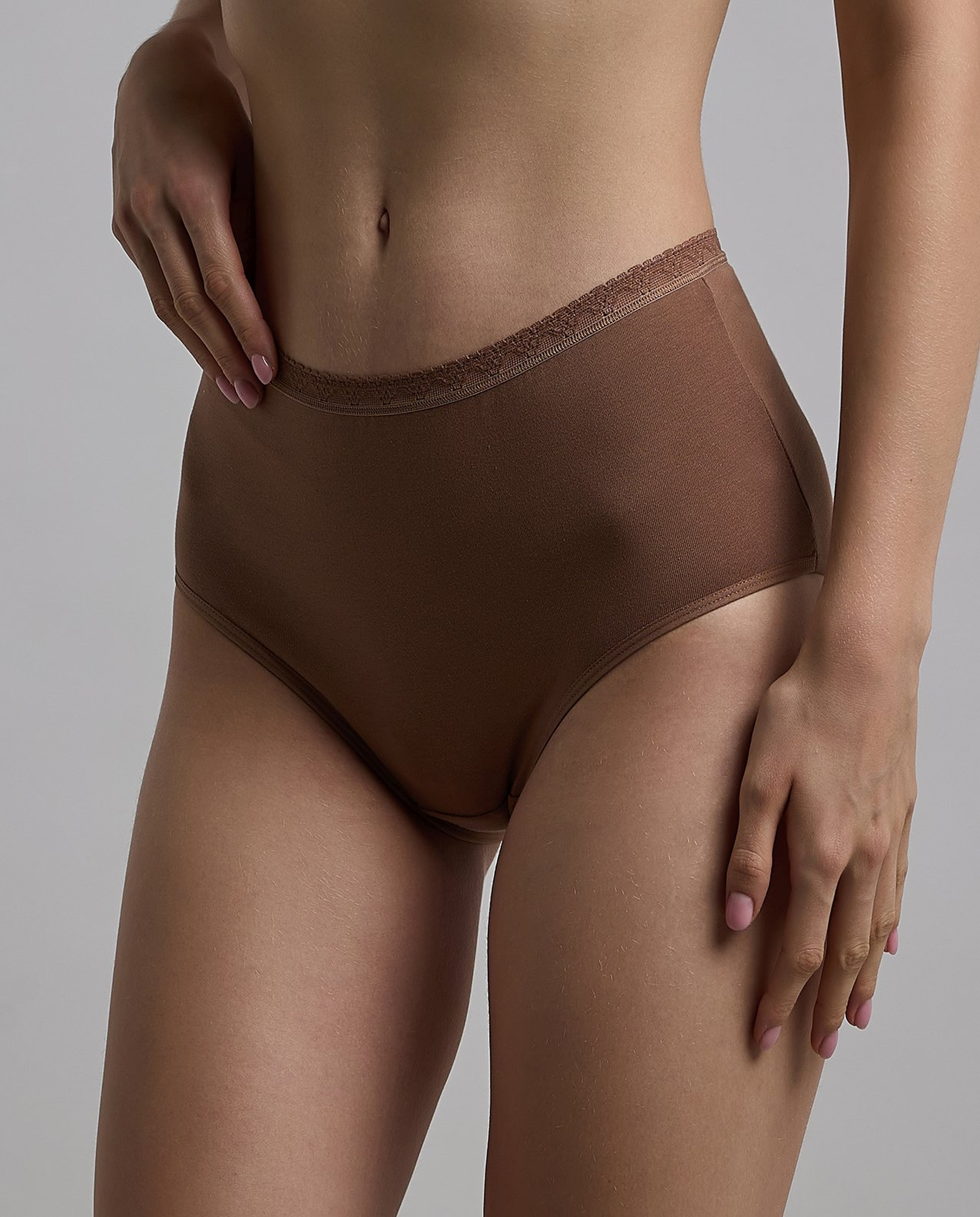 5 Pack Solid Full Briefs