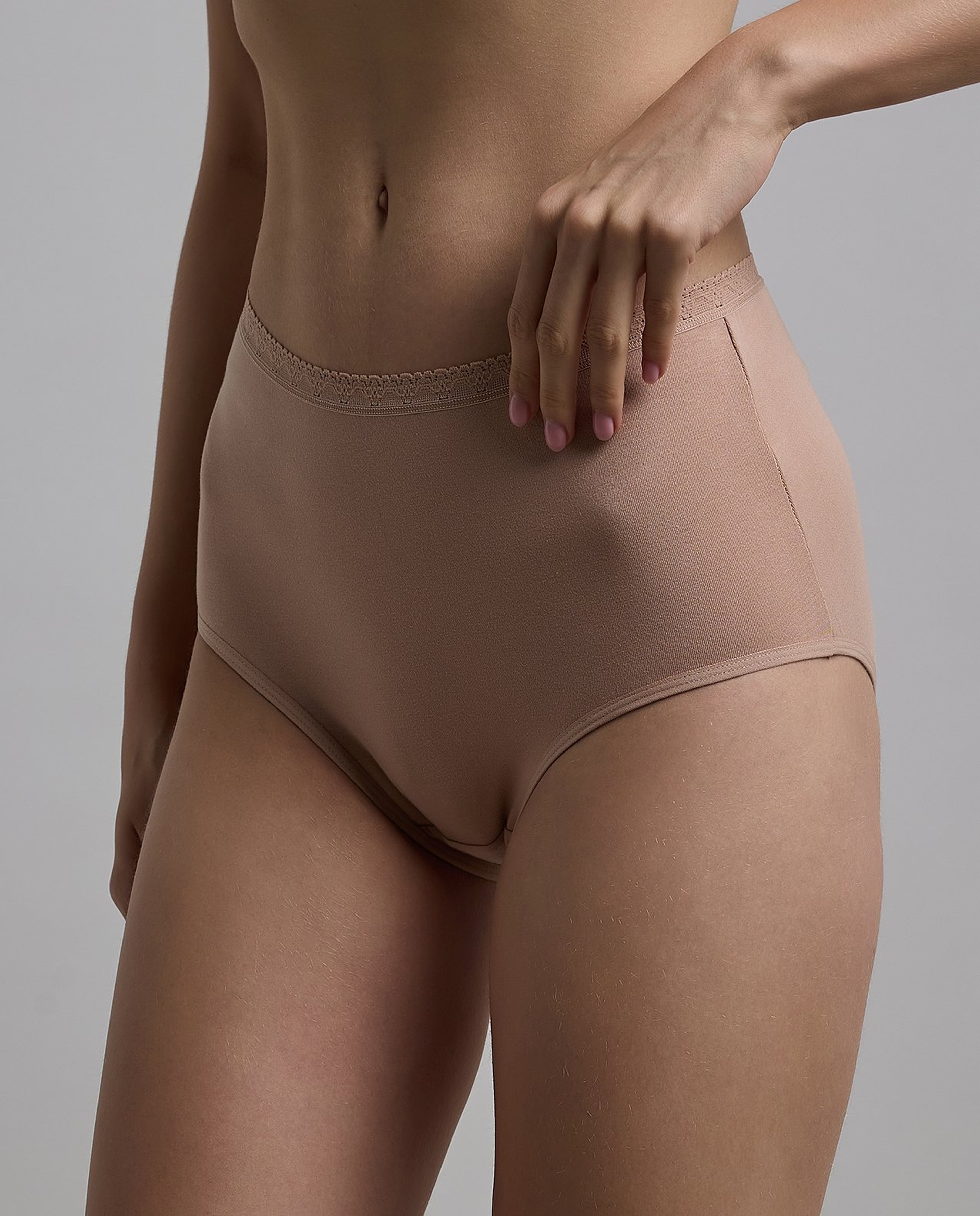 5 Pack Solid Full Briefs