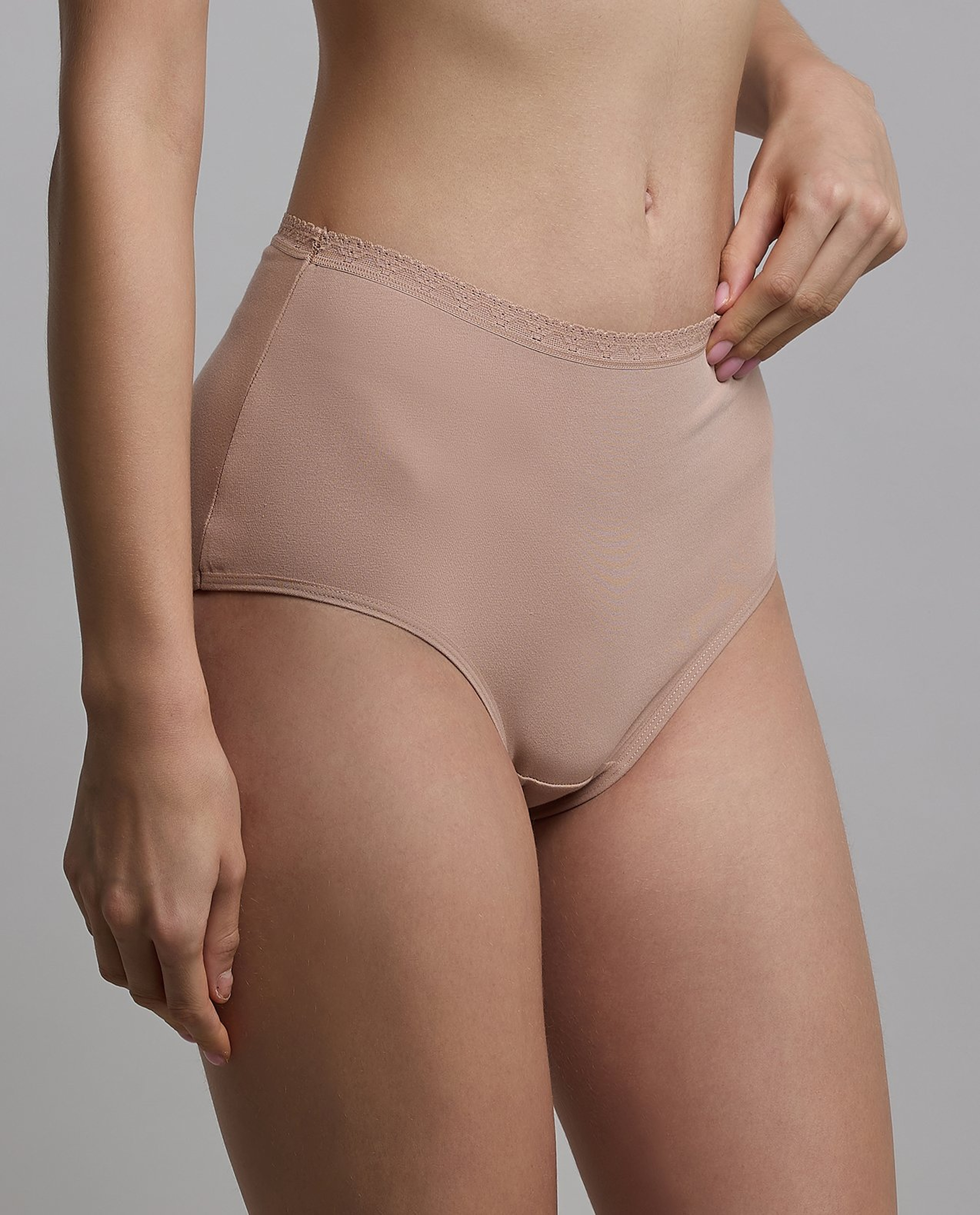 5 Pack Solid Full Briefs