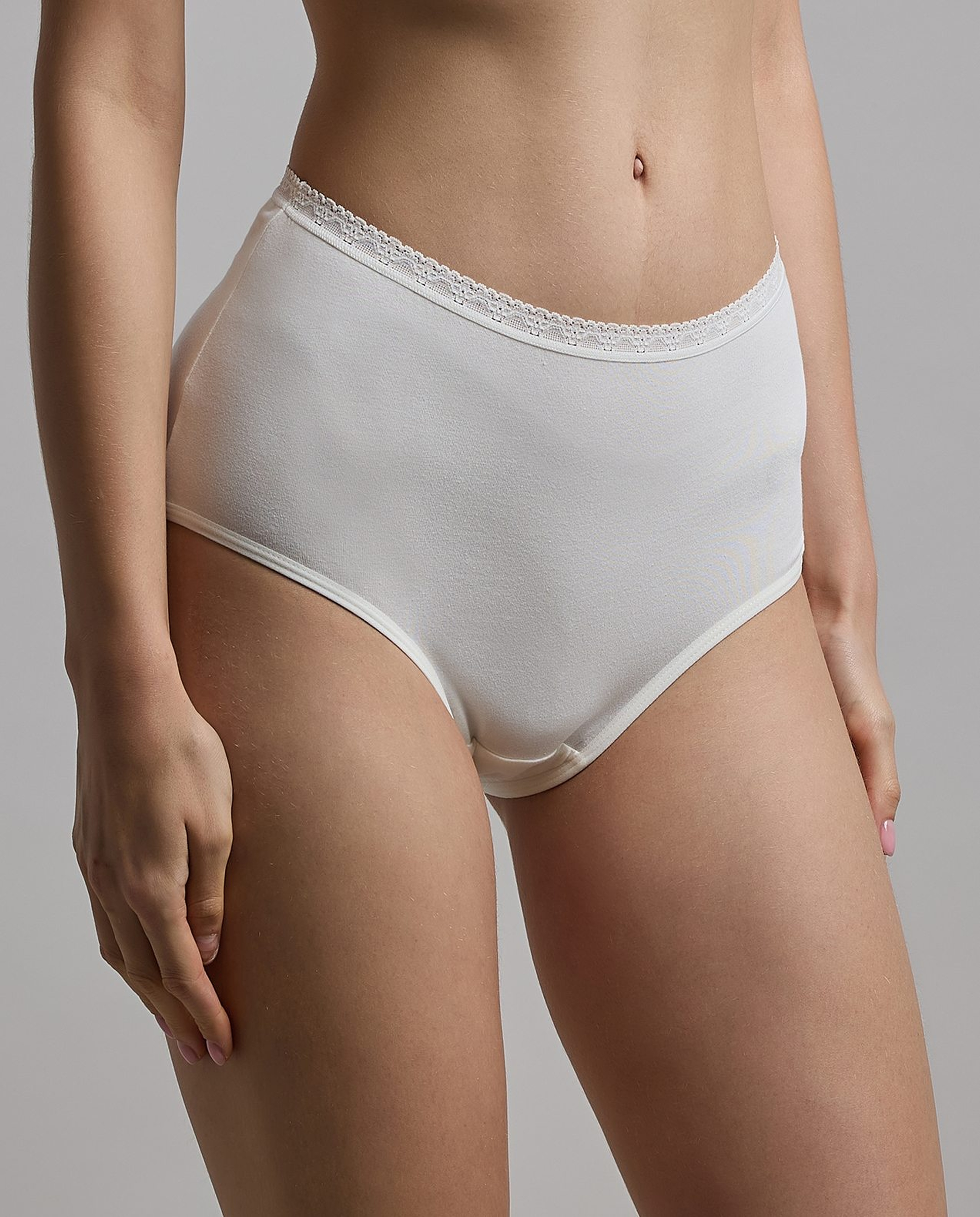 5 Pack Solid Full Briefs