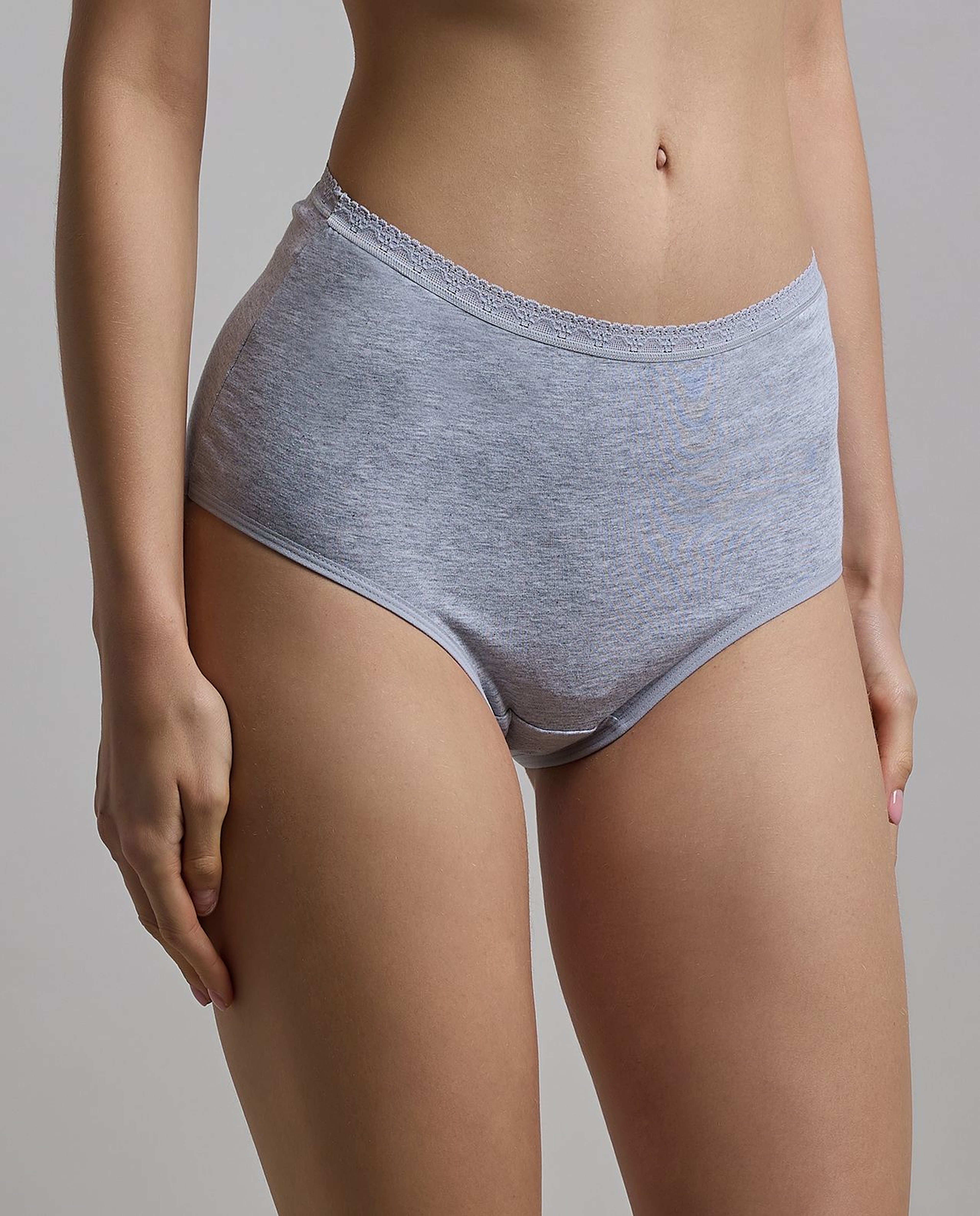 5 Pack Solid Full Briefs