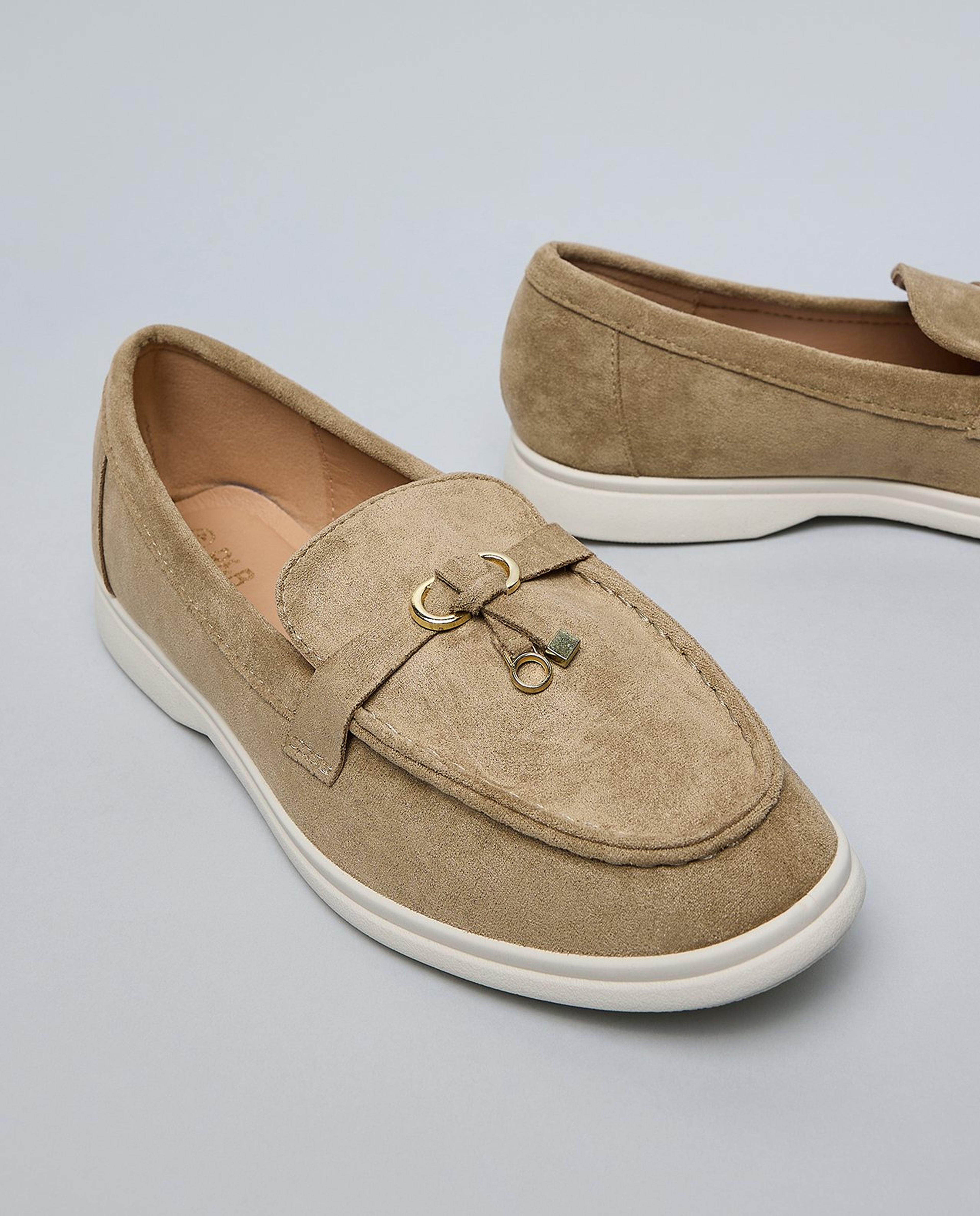 Textured Loafers