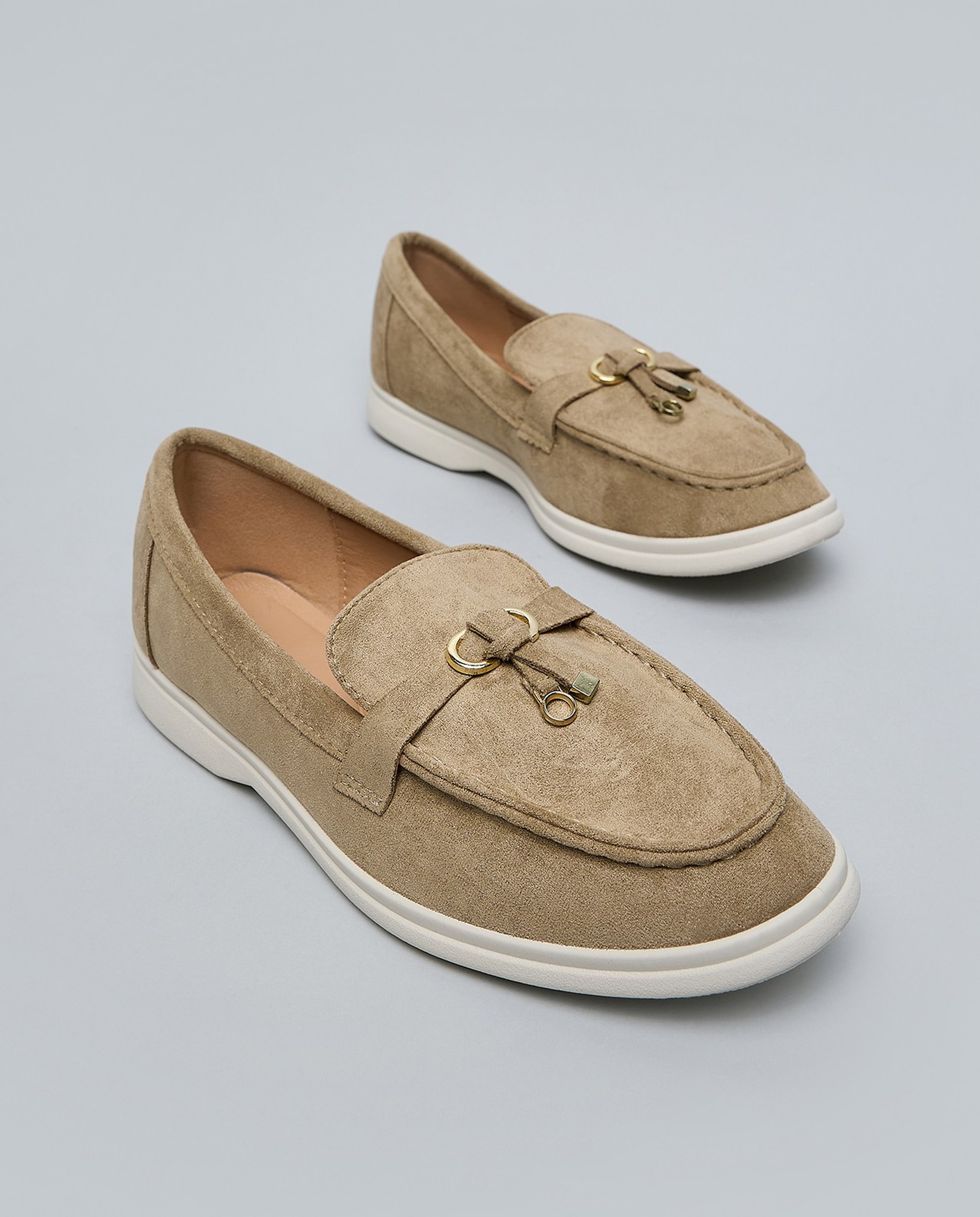 Textured Loafers