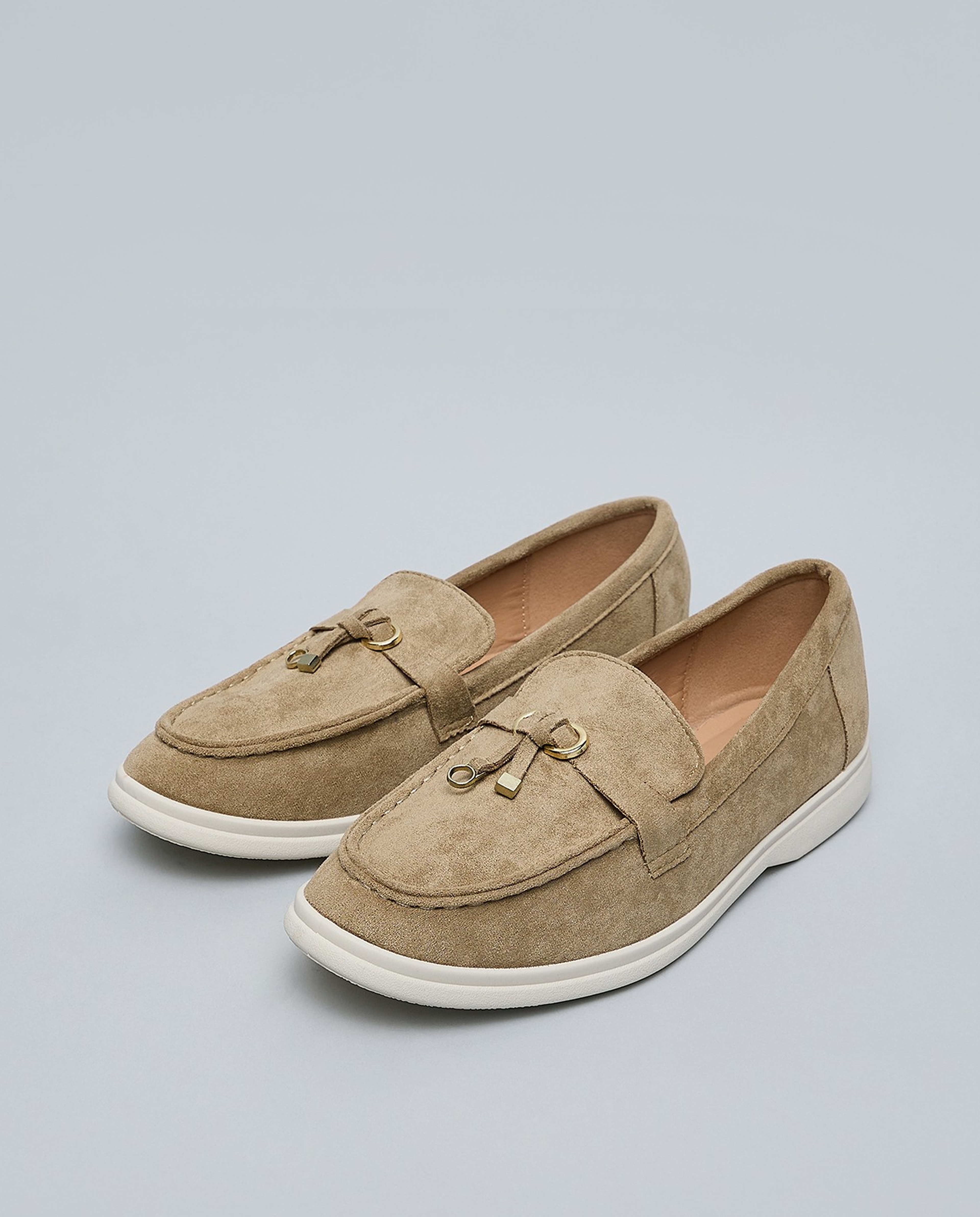 Textured Loafers