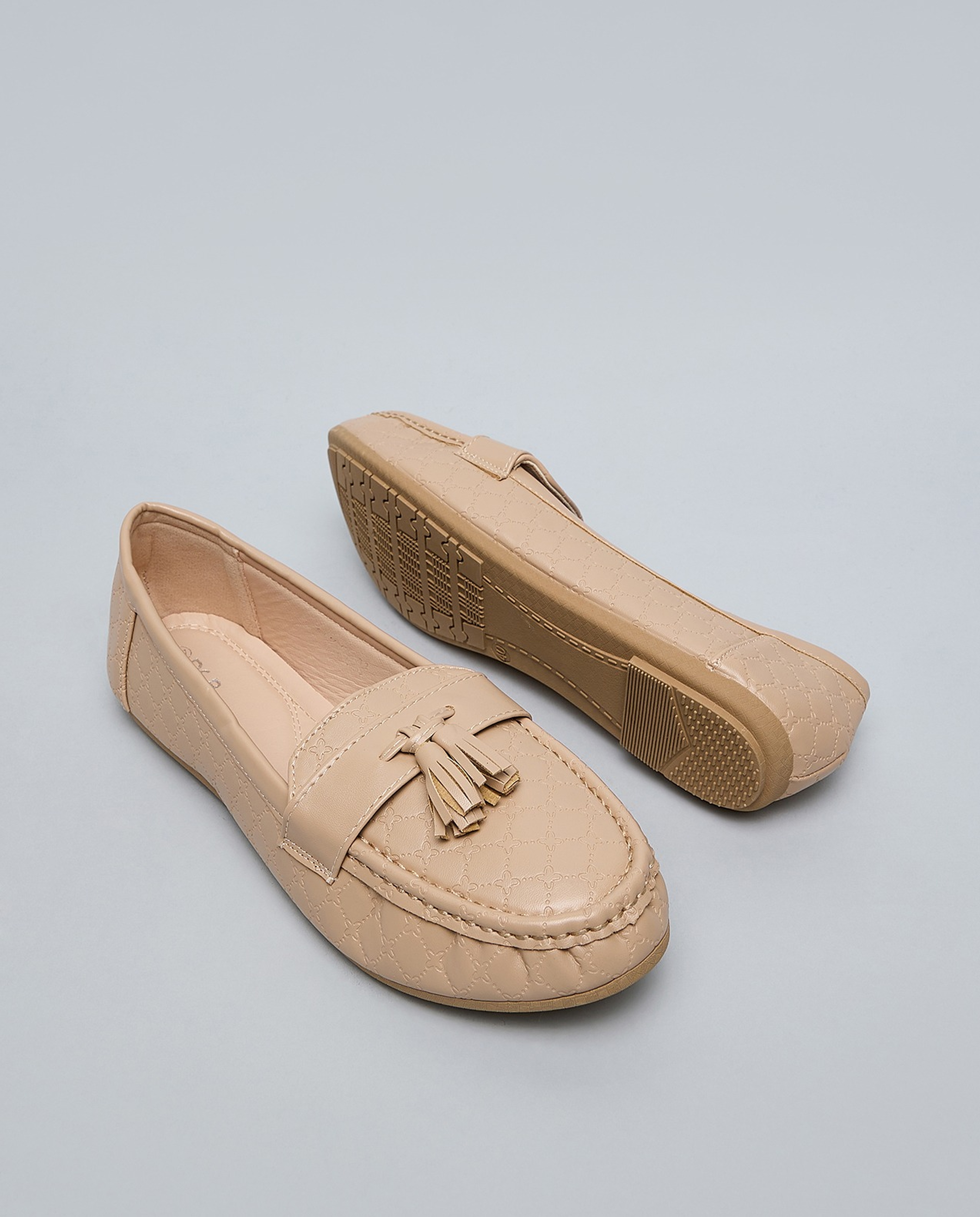 Textured Loafers