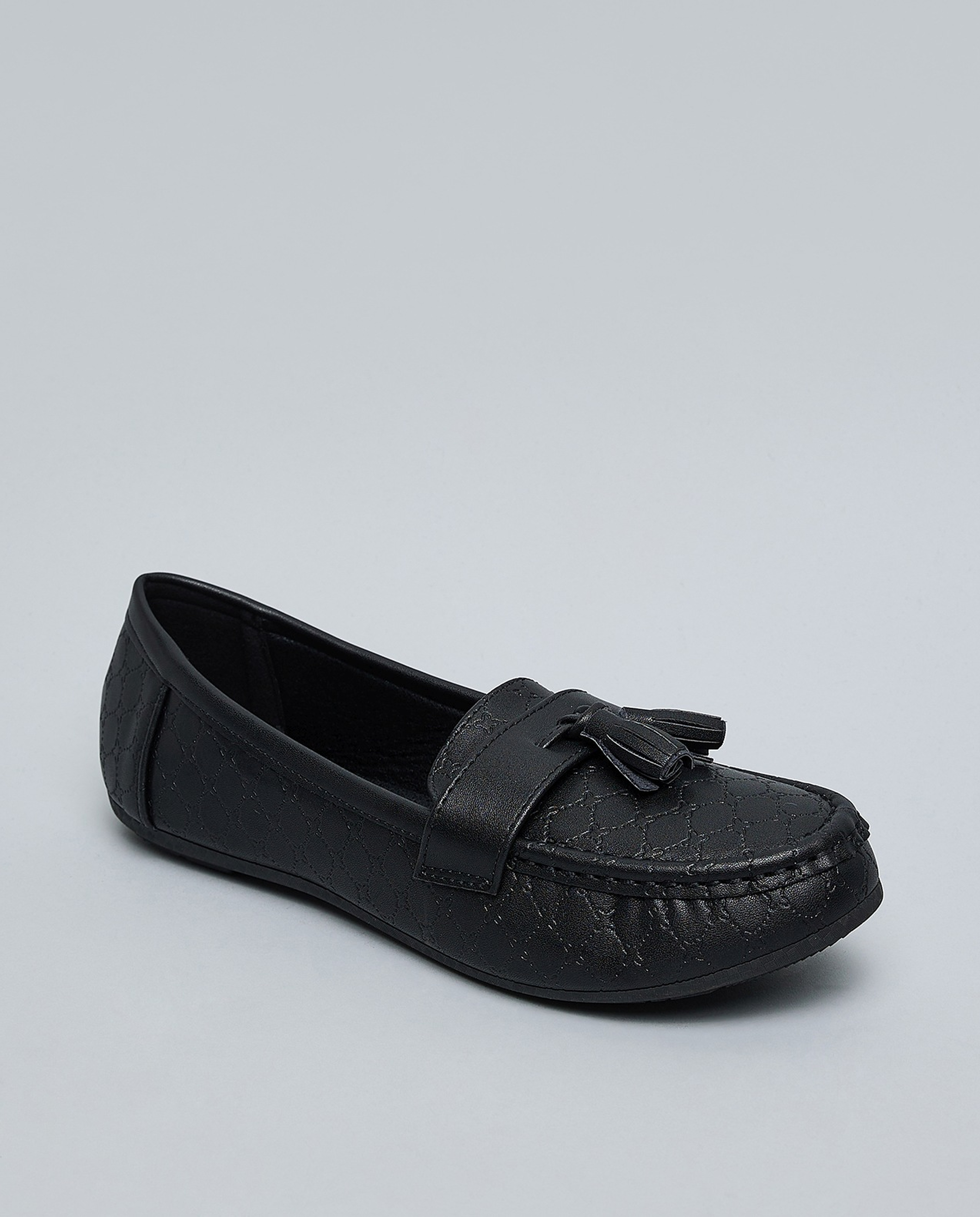 Textured Loafers