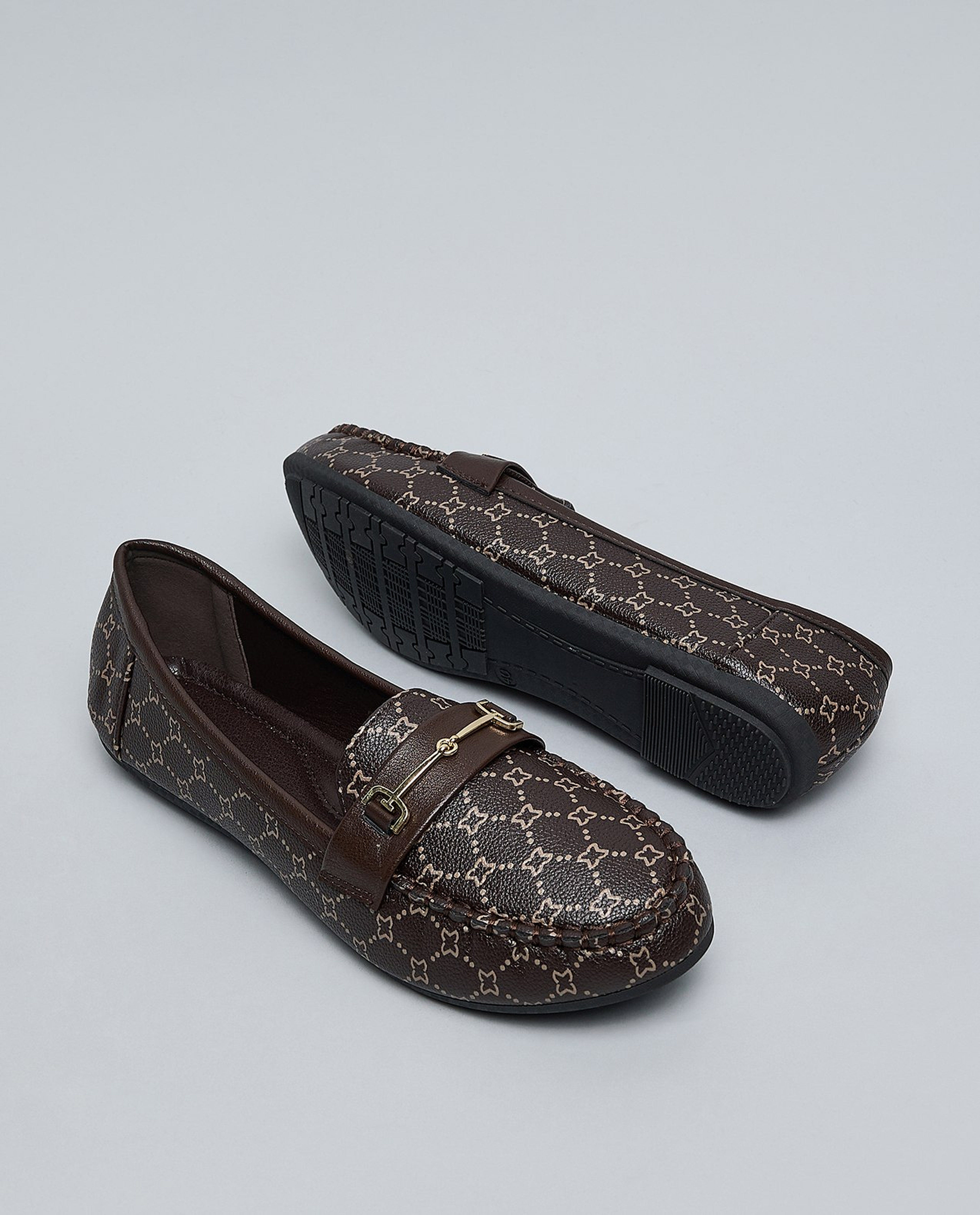 Patterned Loafers