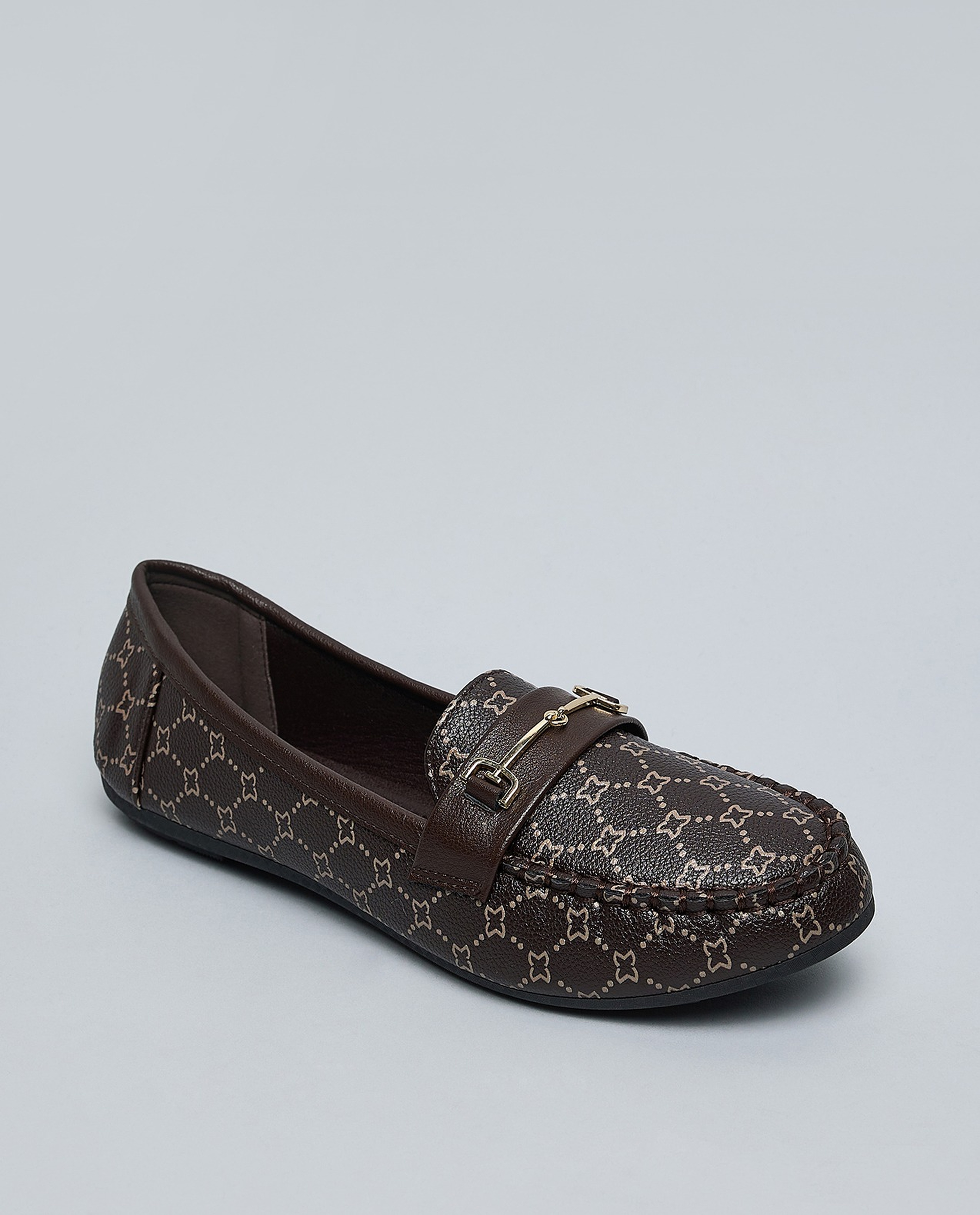 Patterned Loafers