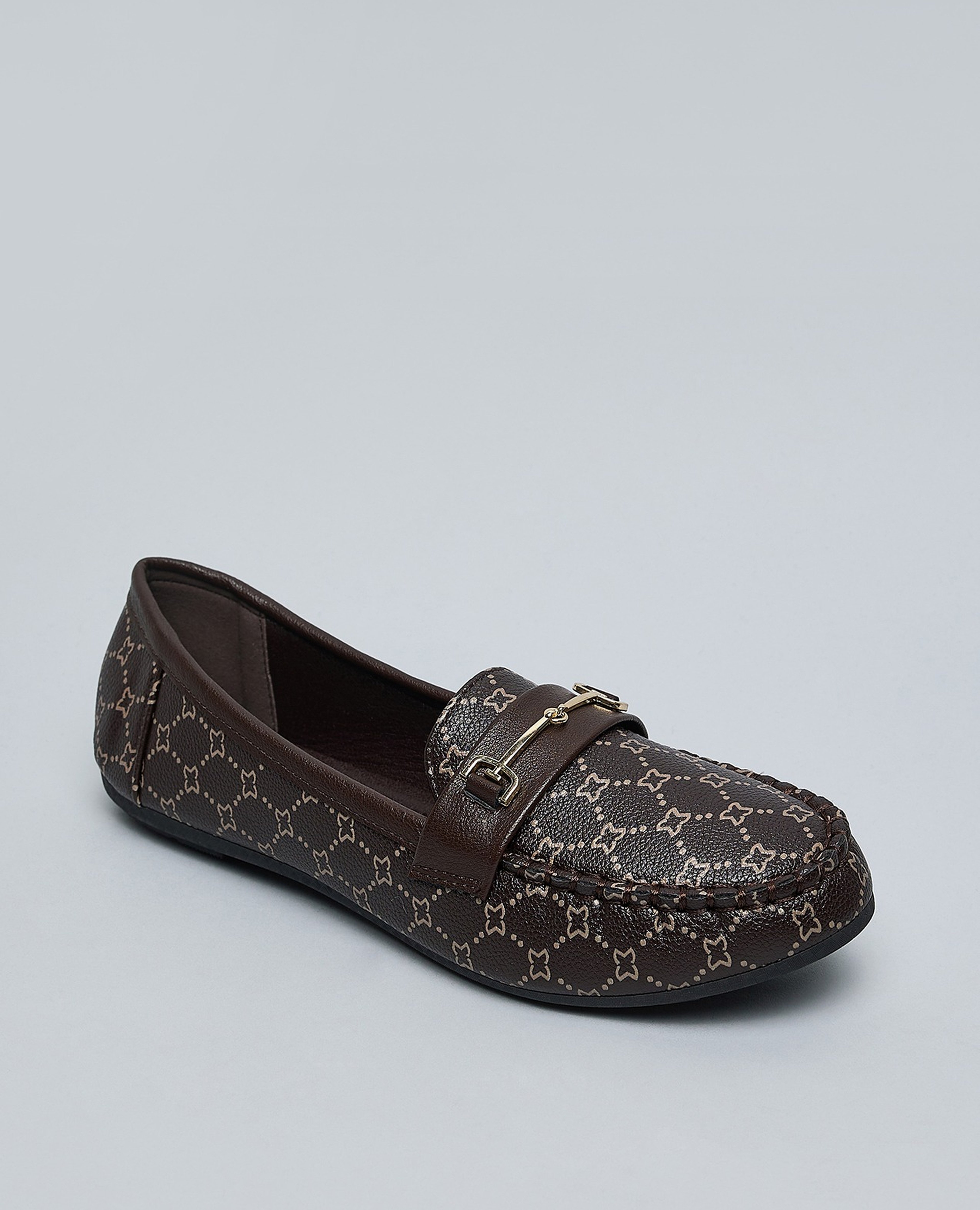 Patterned Loafers
