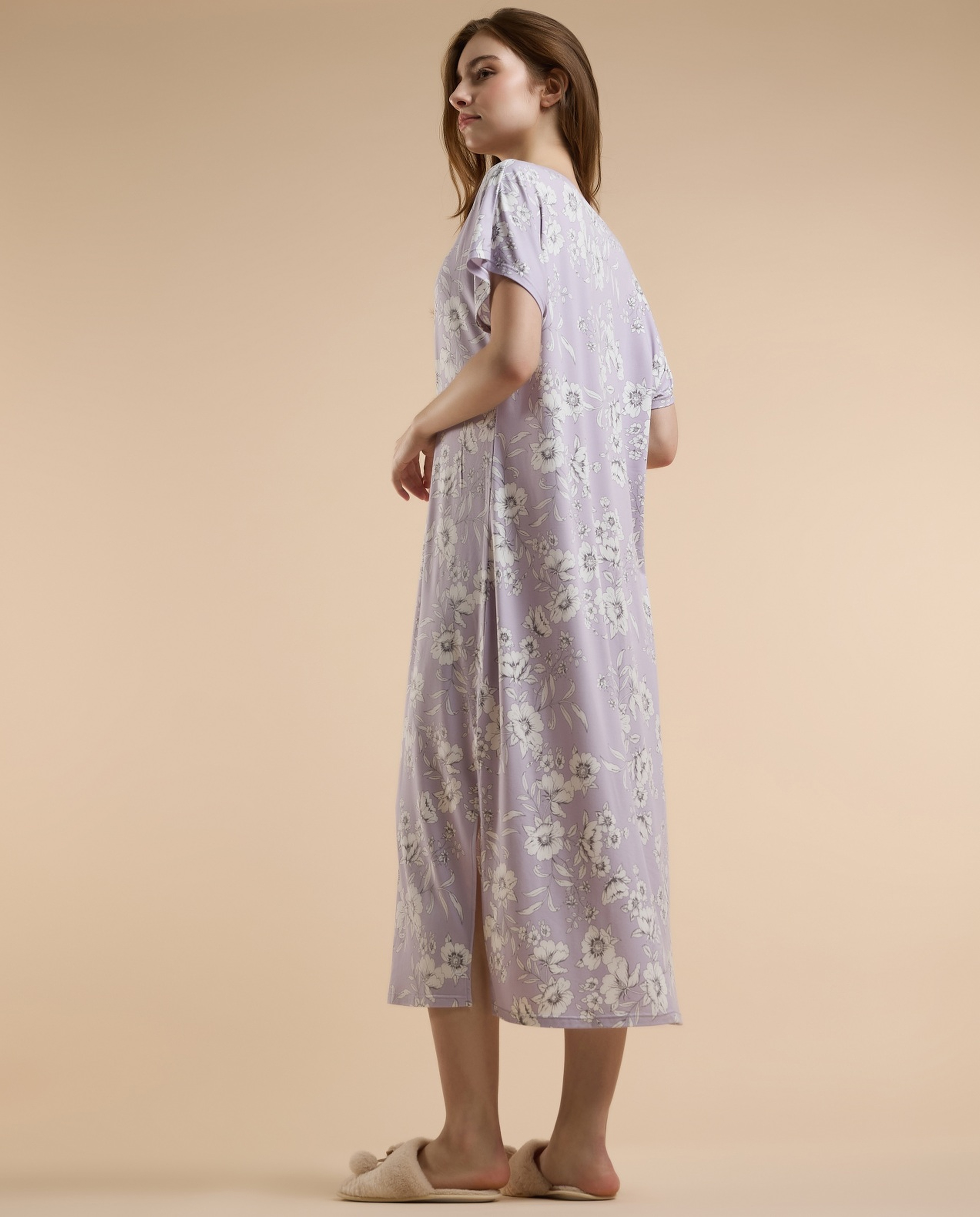 Floral Print Nightdress