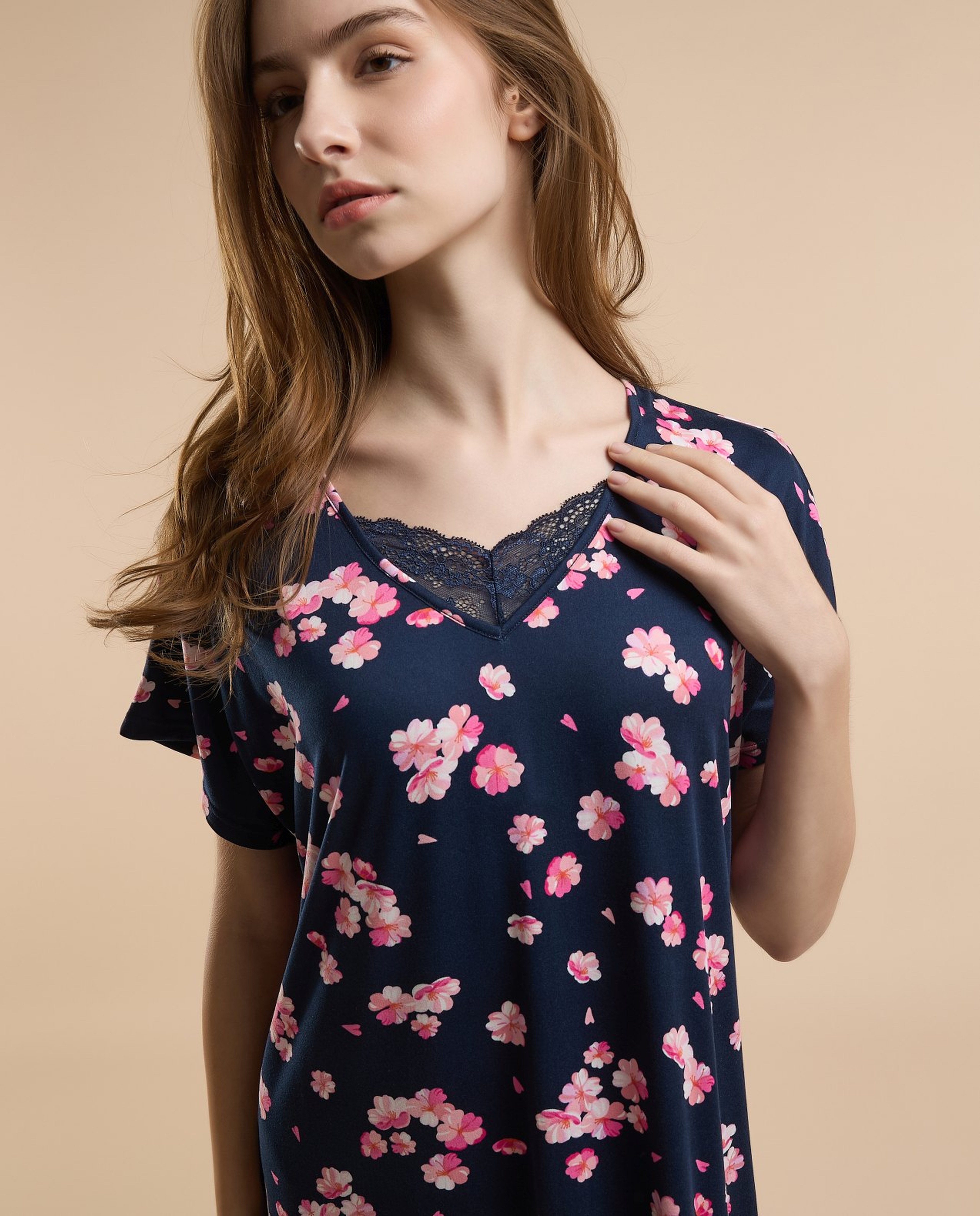 Floral Print Nightdress