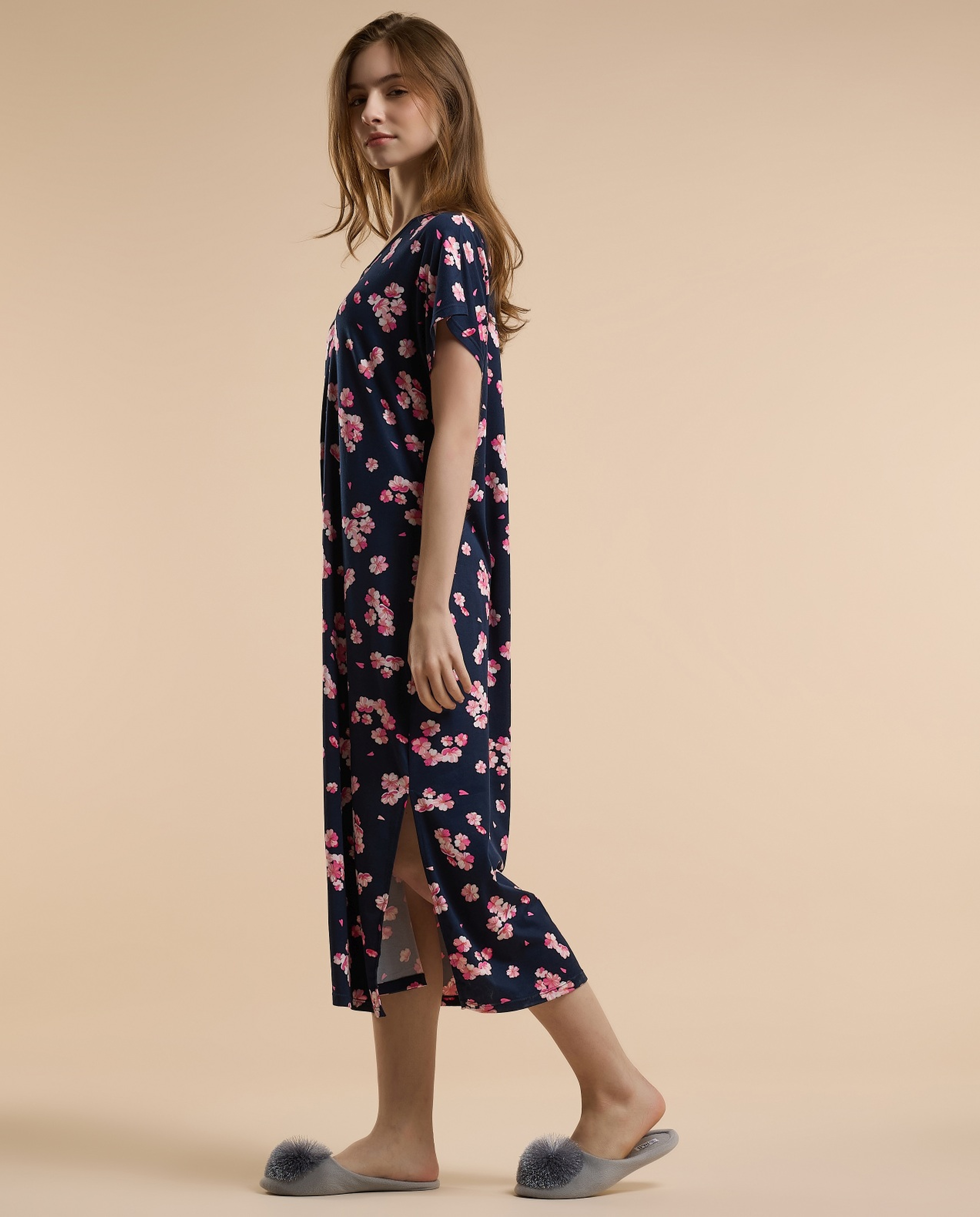 Floral Print Nightdress