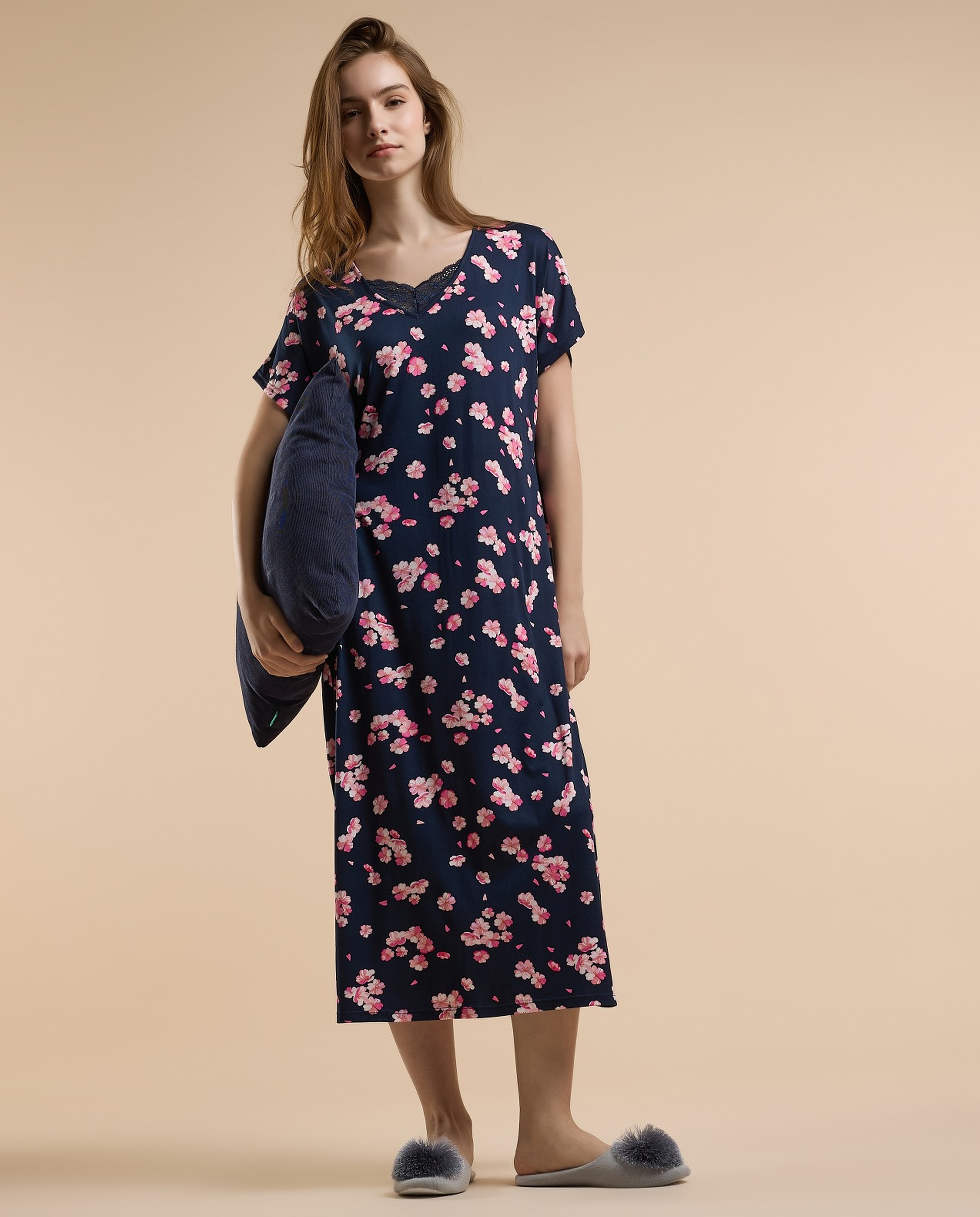 Floral Print Nightdress