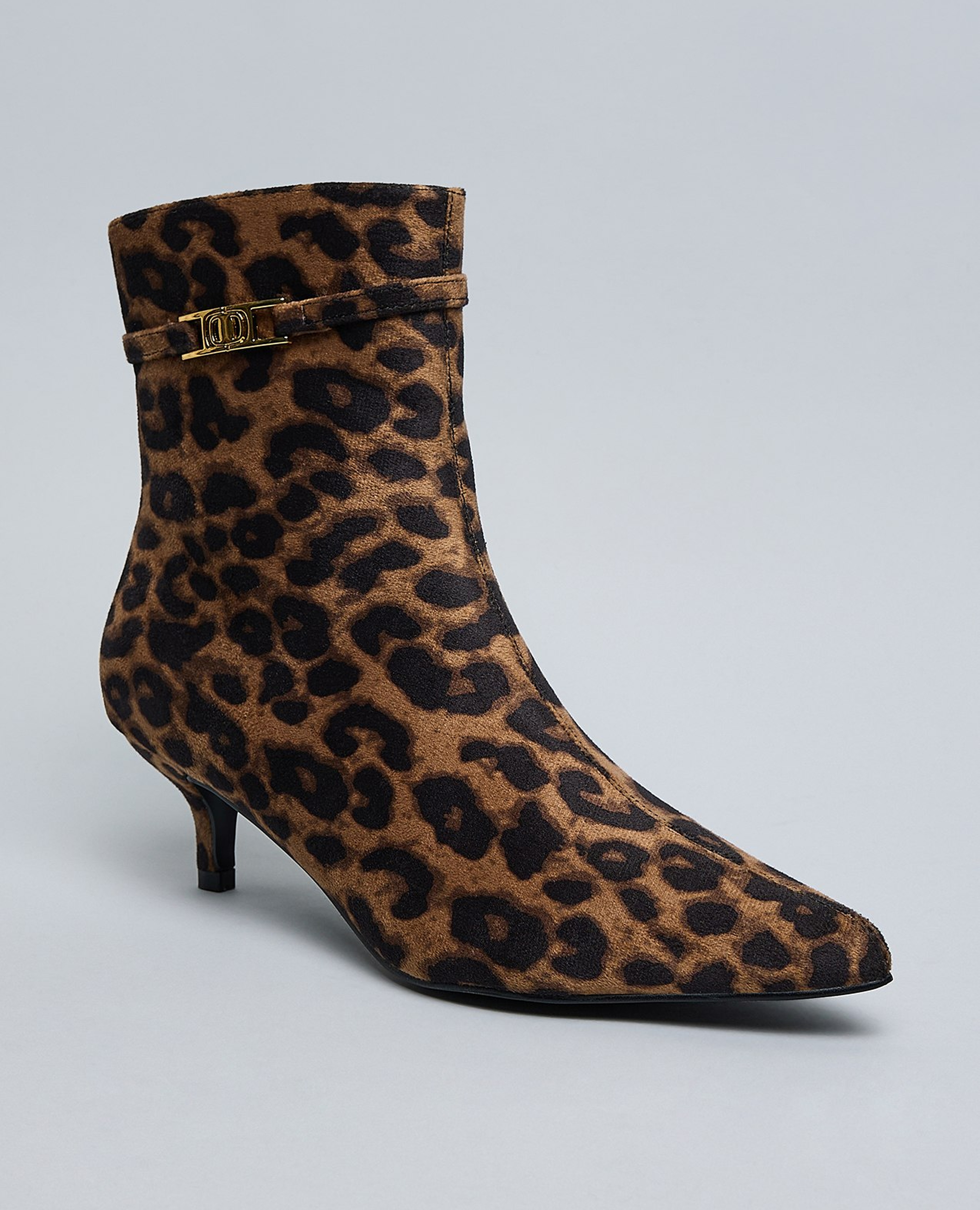 Animal Patterned Ankle Boots