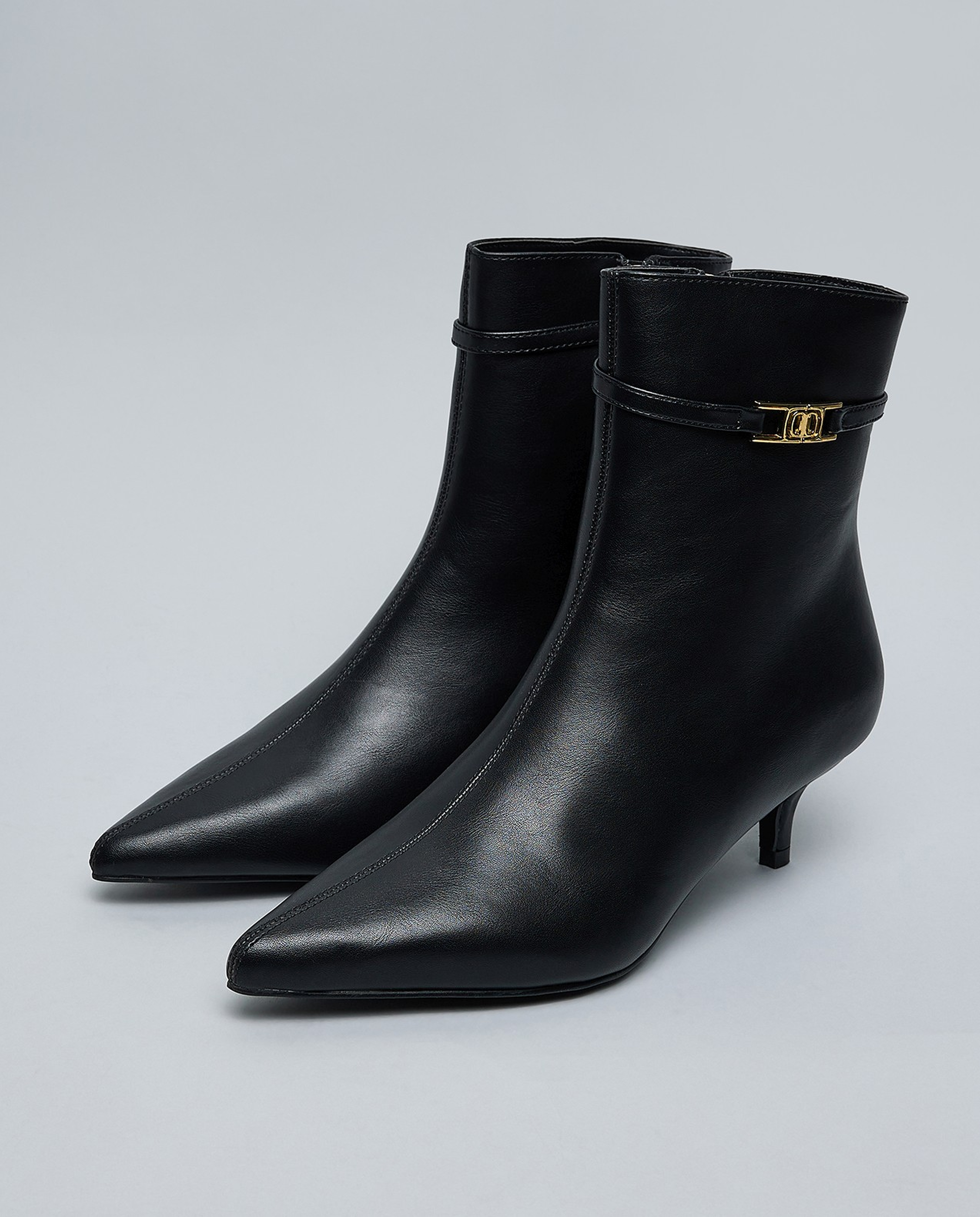 Solid Ankle Boots