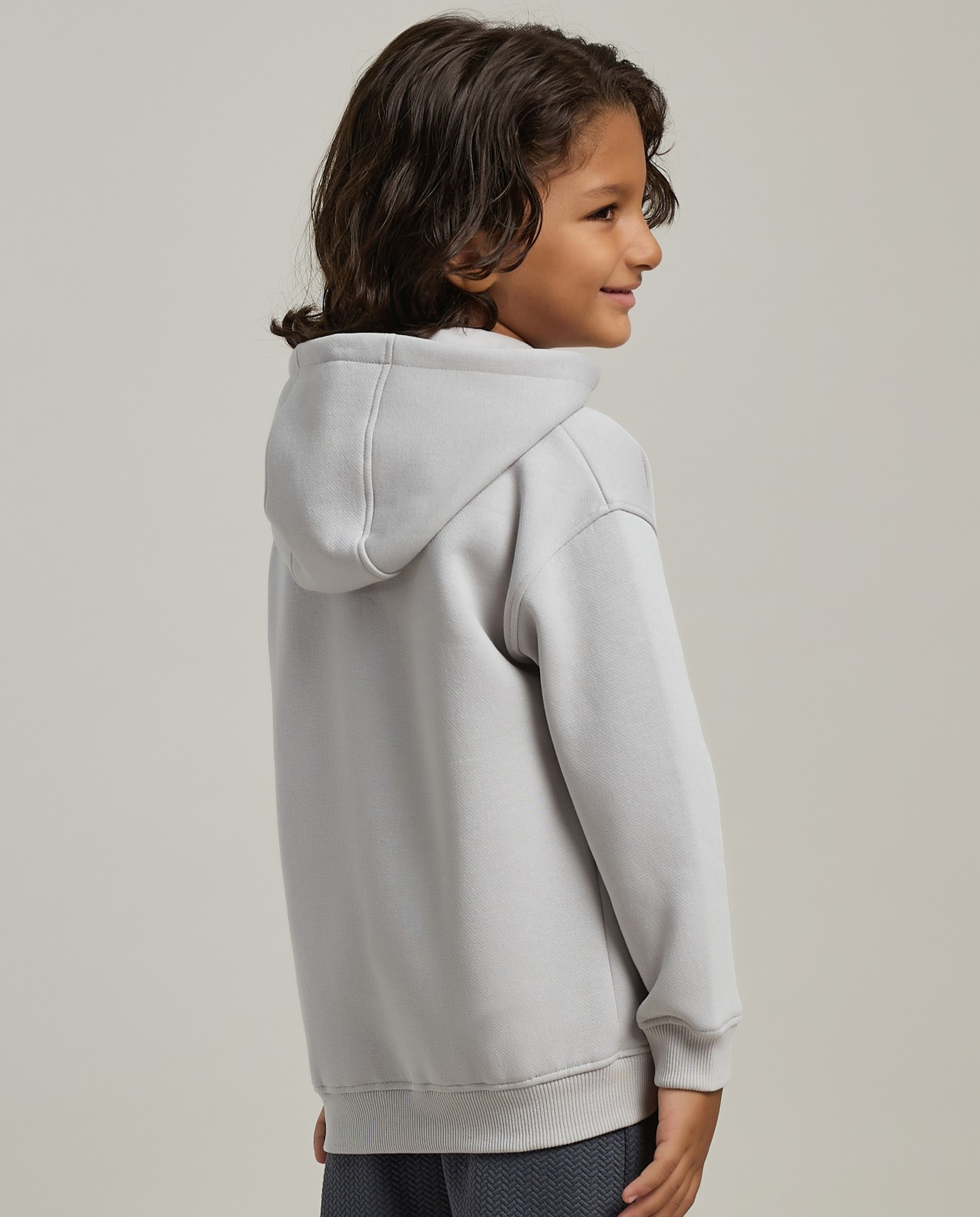 Nasa Print Sweatshirt with Crew Neck and Long Sleeves