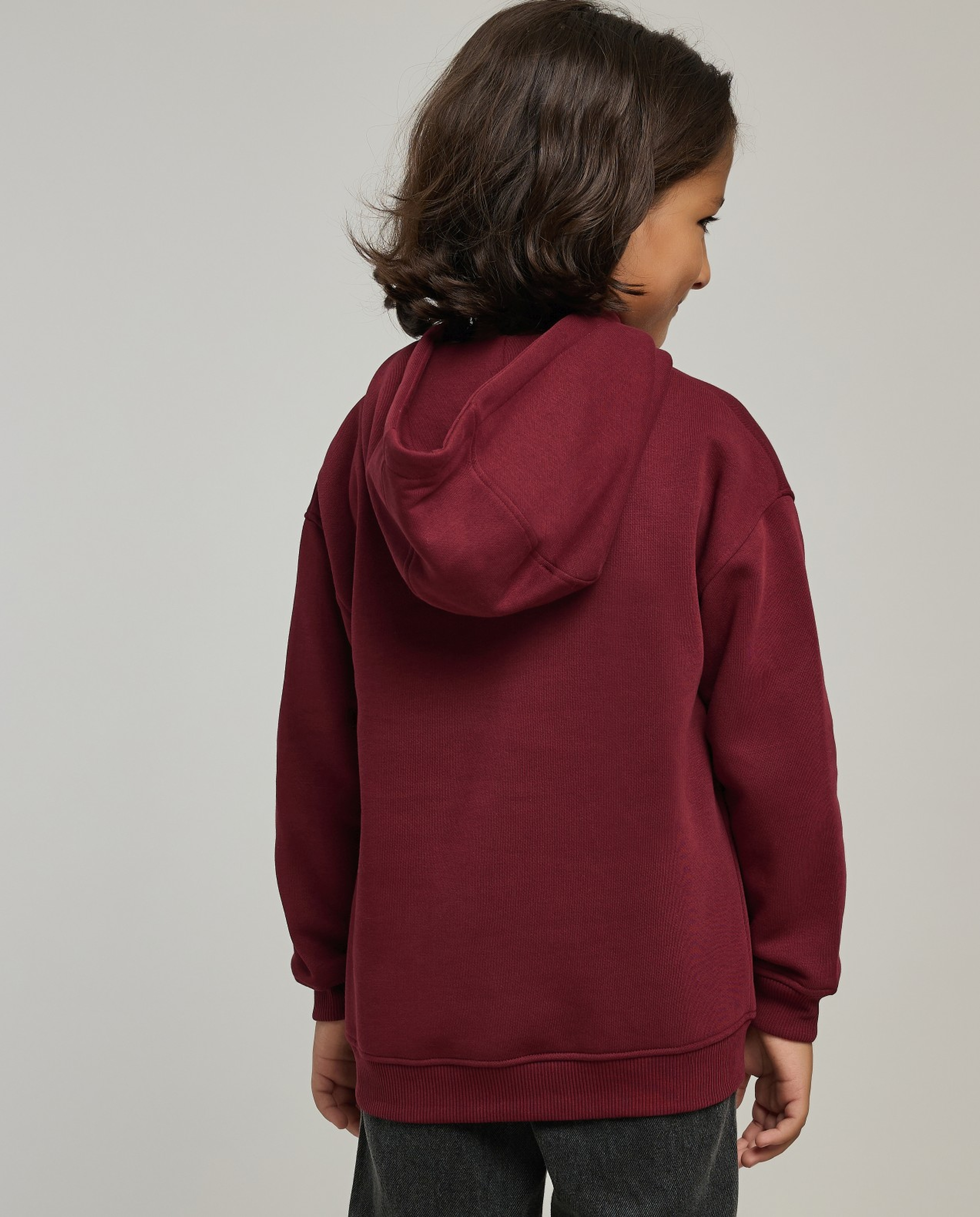 Printed Sweatshirt with Crew Neck and Long Sleeves