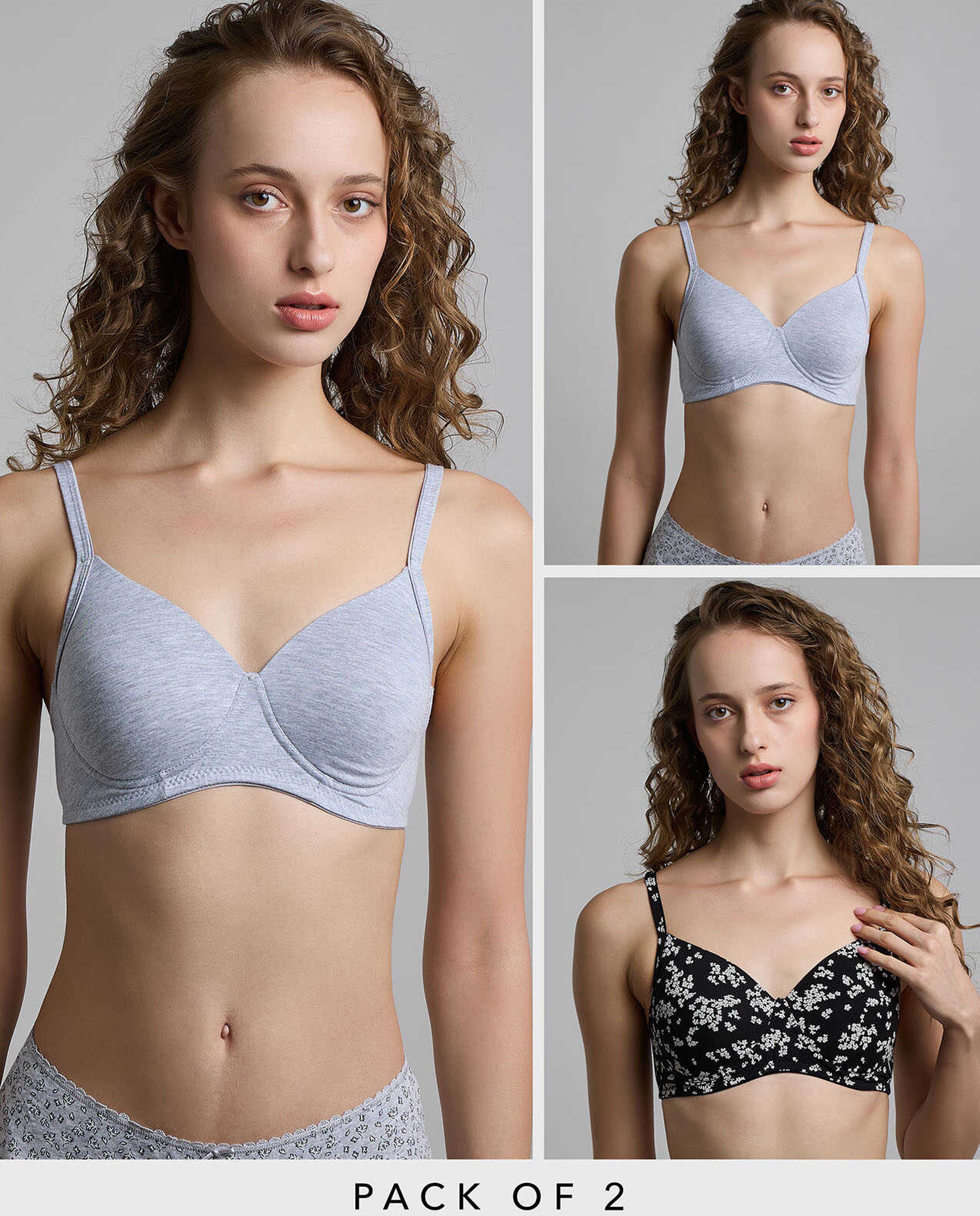 2 Pack Wireless Bras